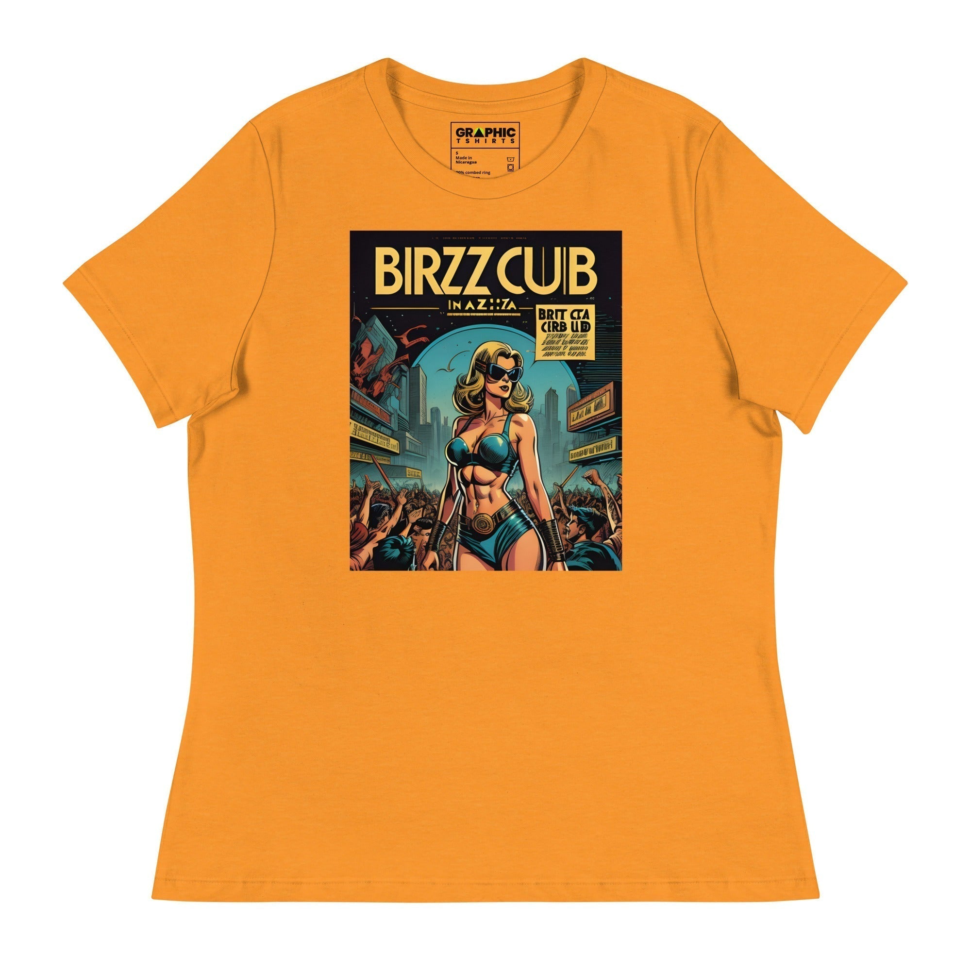 Women's Relaxed T-Shirt - Ibiza Night Club Heroes Comic Series v.17 - GRAPHIC T-SHIRTS