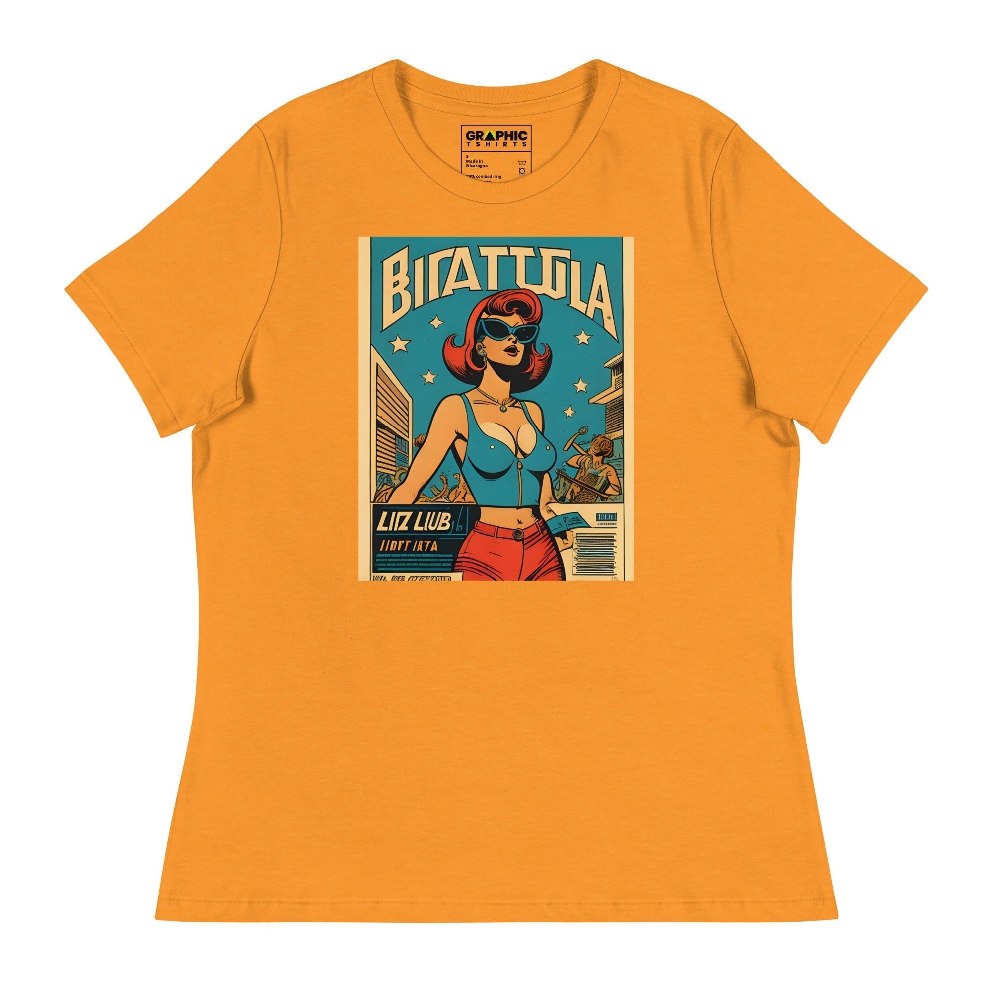 Women's Relaxed T-Shirt - Ibiza Night Club Heroes Comic Series v.18 - GRAPHIC T-SHIRTS