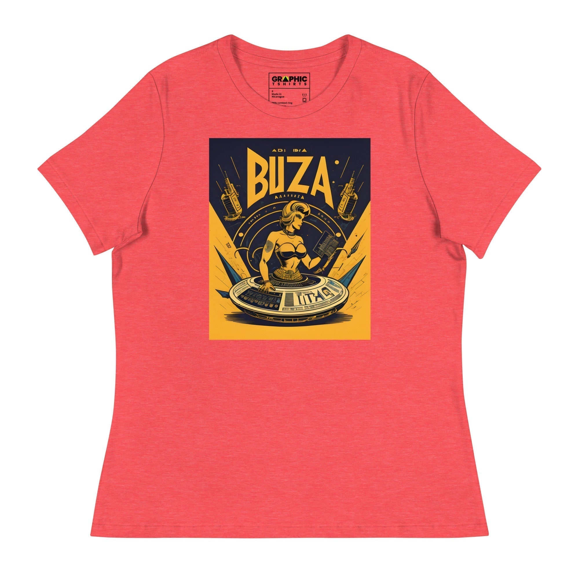 Women's Relaxed T-Shirt - Ibiza Night Club Heroes Comic Series v.19 - GRAPHIC T-SHIRTS