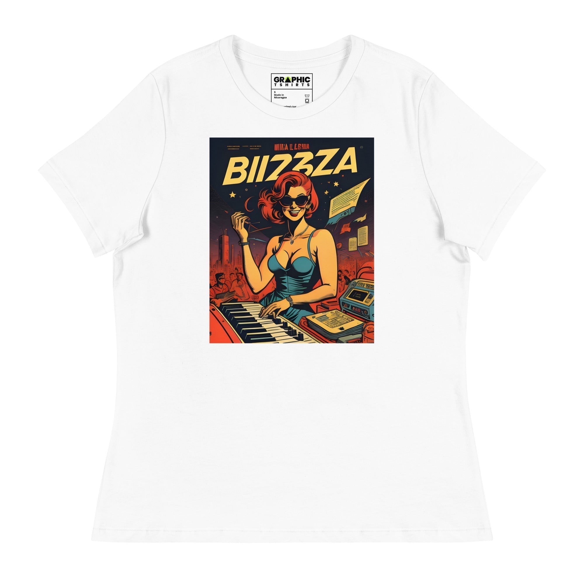 Women's Relaxed T-Shirt - Ibiza Night Club Heroes Comic Series v.25 - GRAPHIC T-SHIRTS