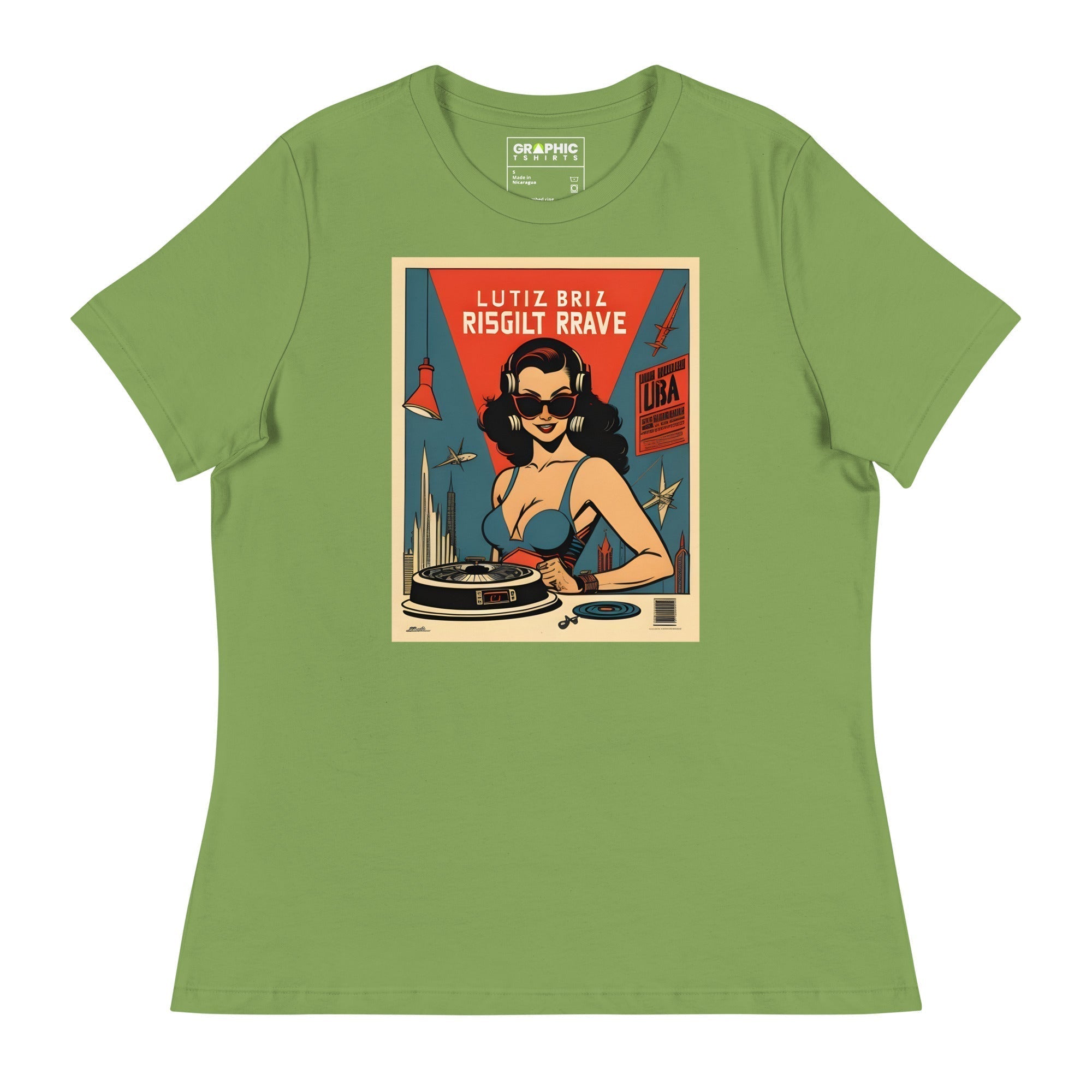 Women's Relaxed T-Shirt - Ibiza Night Club Heroes Comic Series v.4 - GRAPHIC T-SHIRTS