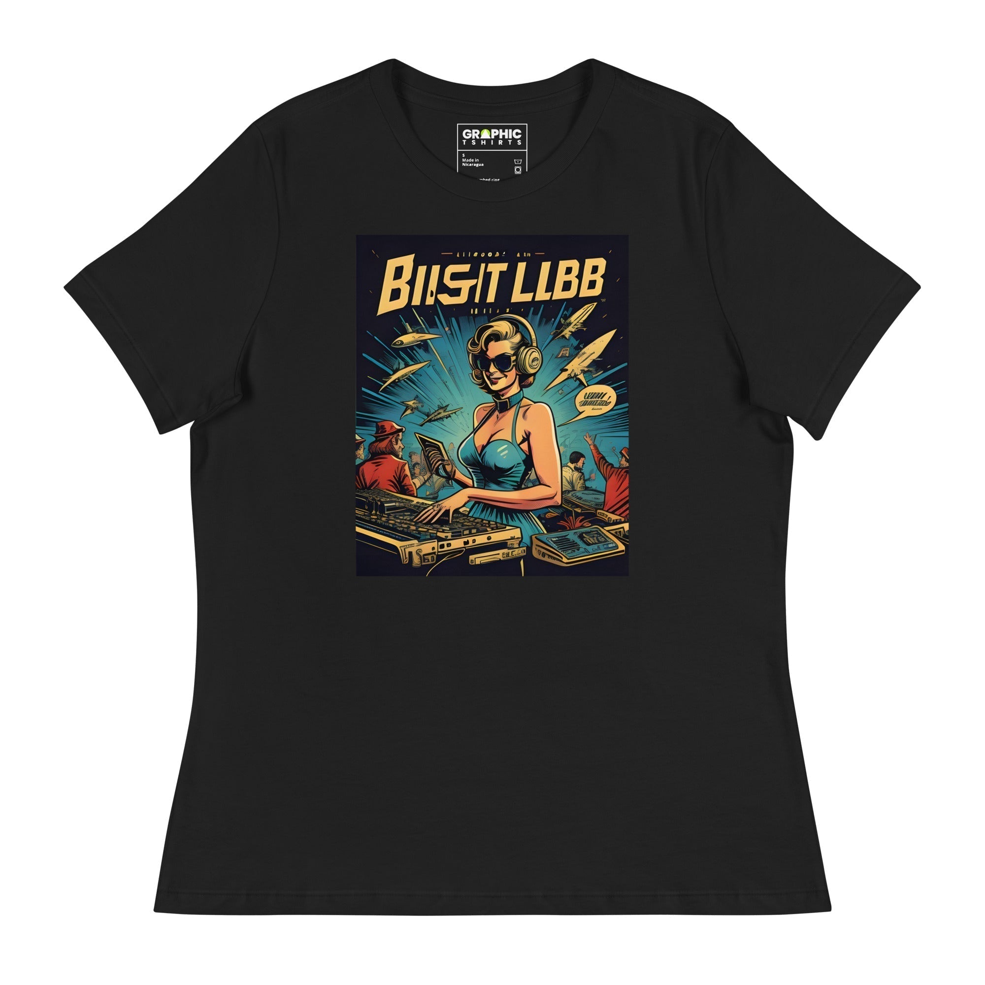 Women's Relaxed T-Shirt - Ibiza Night Club Heroes Comic Series v.6 - GRAPHIC T-SHIRTS