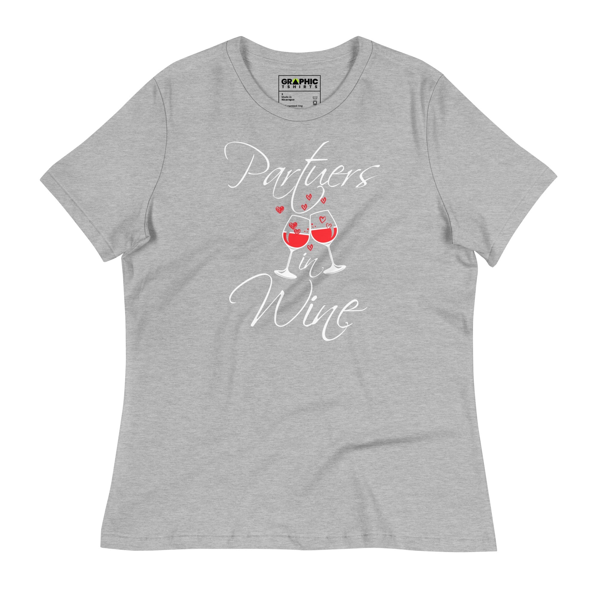 Women's Relaxed T-Shirt - Partners in Wine - GRAPHIC T-SHIRTS