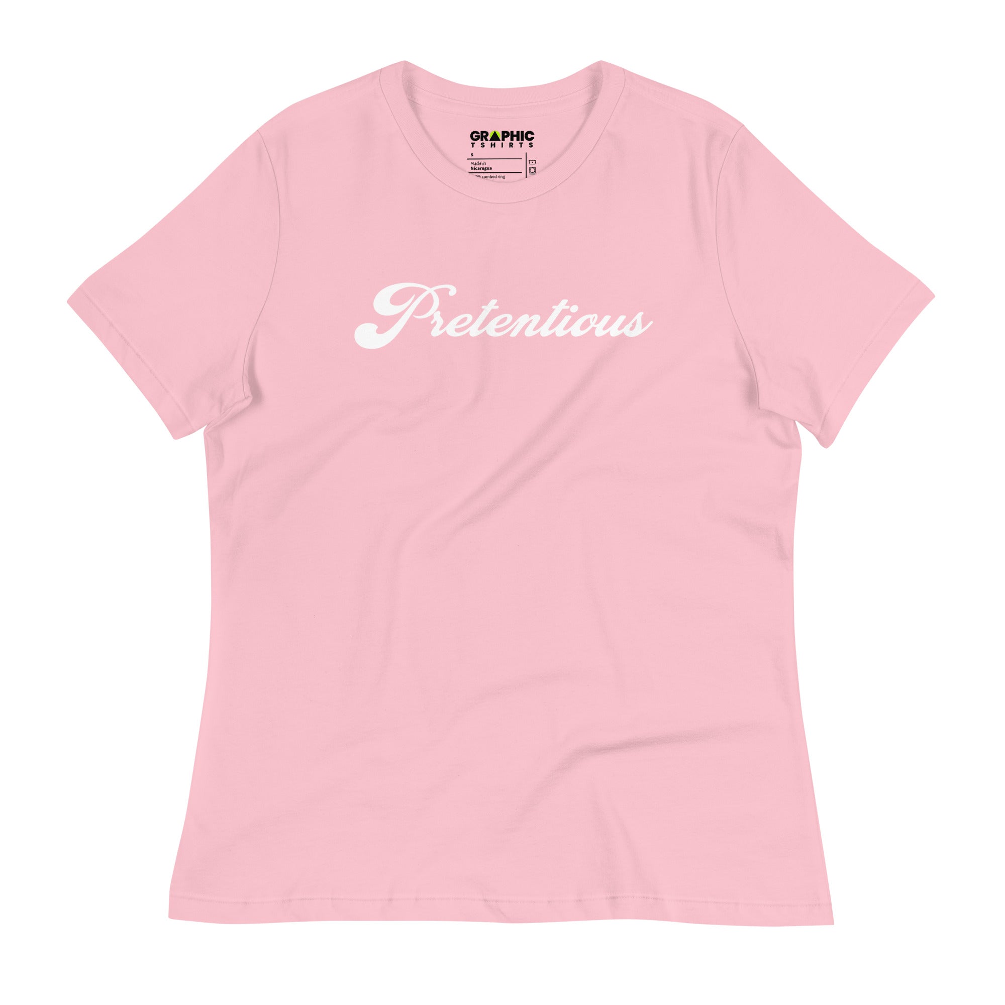 Women's Relaxed T-Shirt - Pretentious - GRAPHIC T-SHIRTS