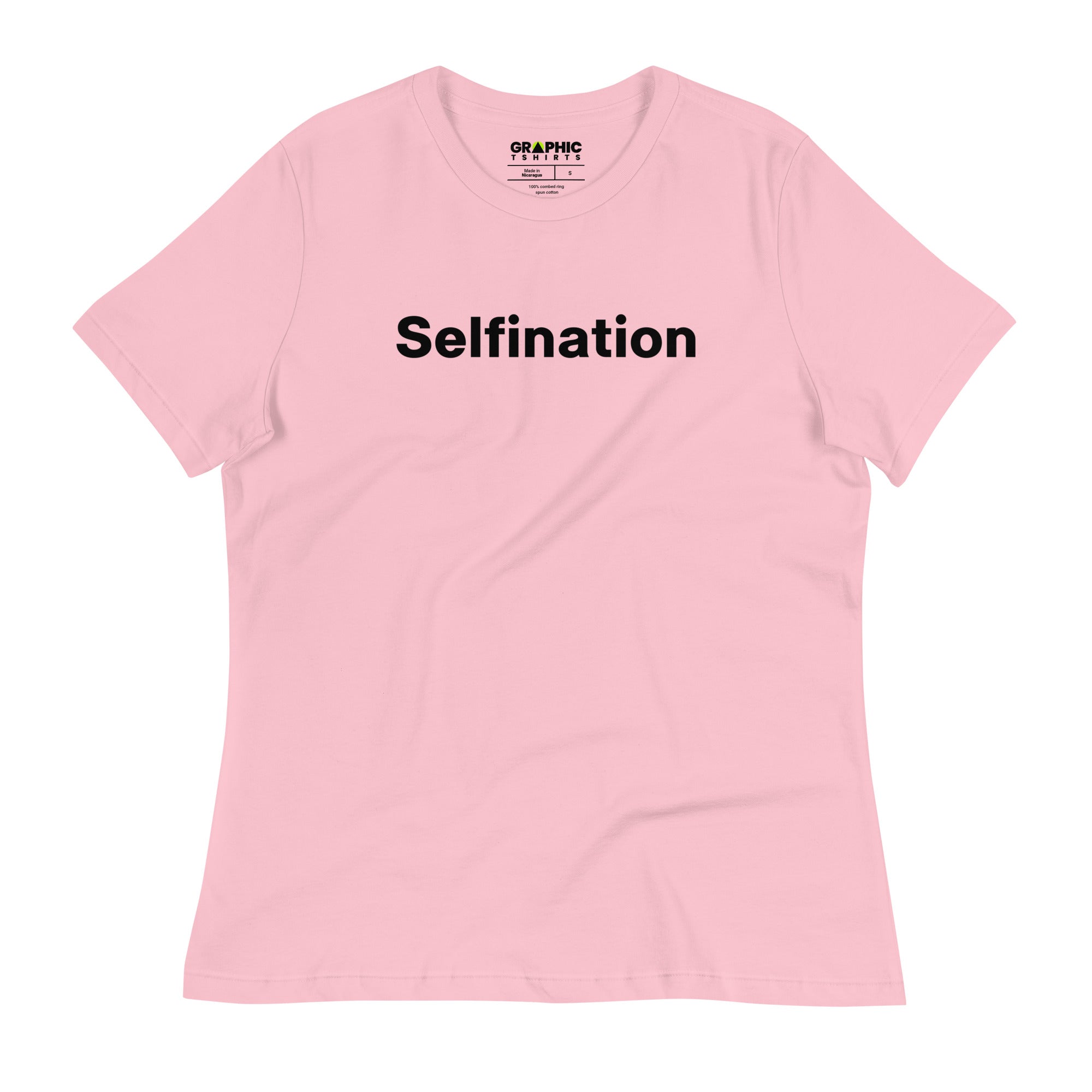 Women's Relaxed T-Shirt - Selfination - GRAPHIC T-SHIRTS
