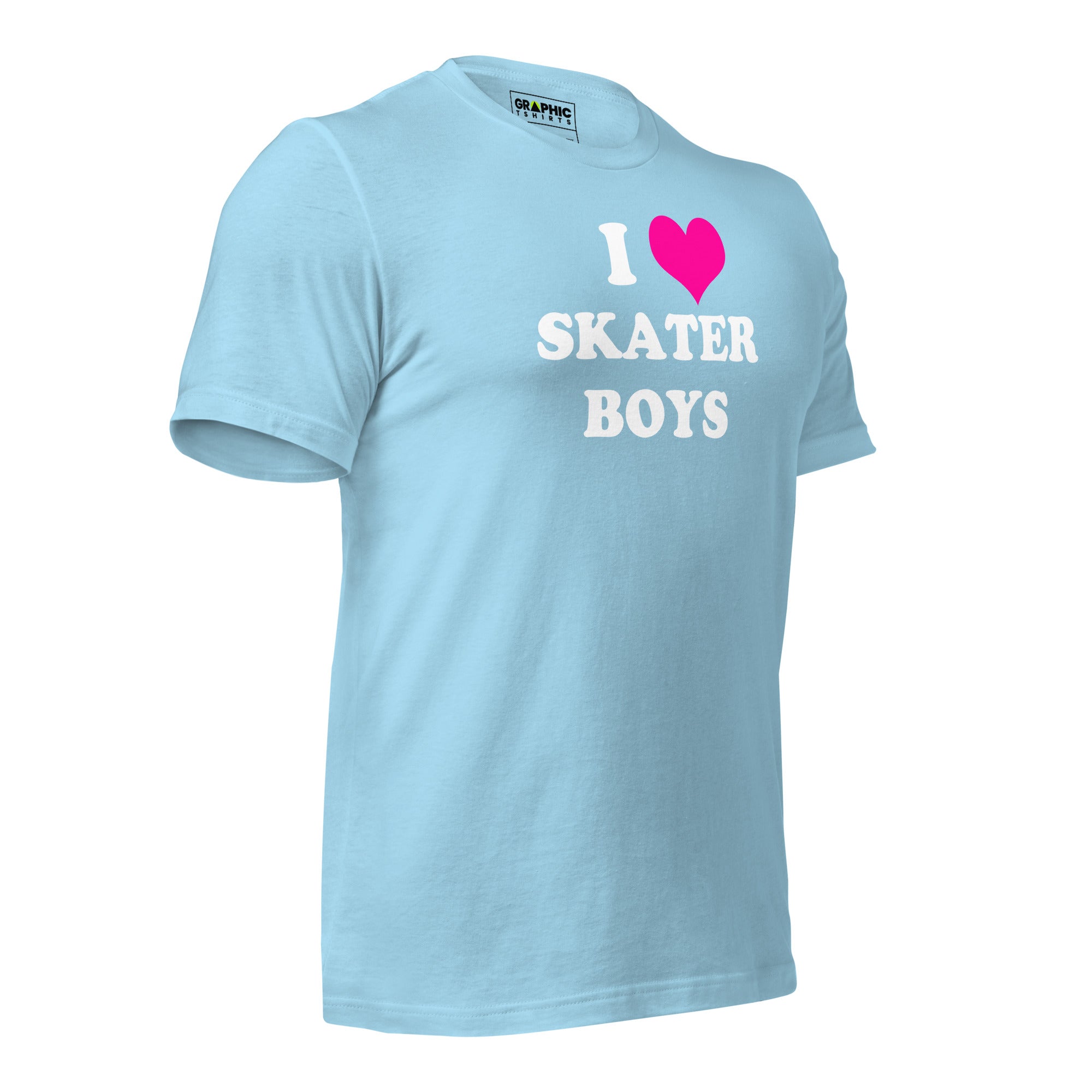 Women's Staple T-Shirt - I Love Skater Boys - GRAPHIC T-SHIRTS
