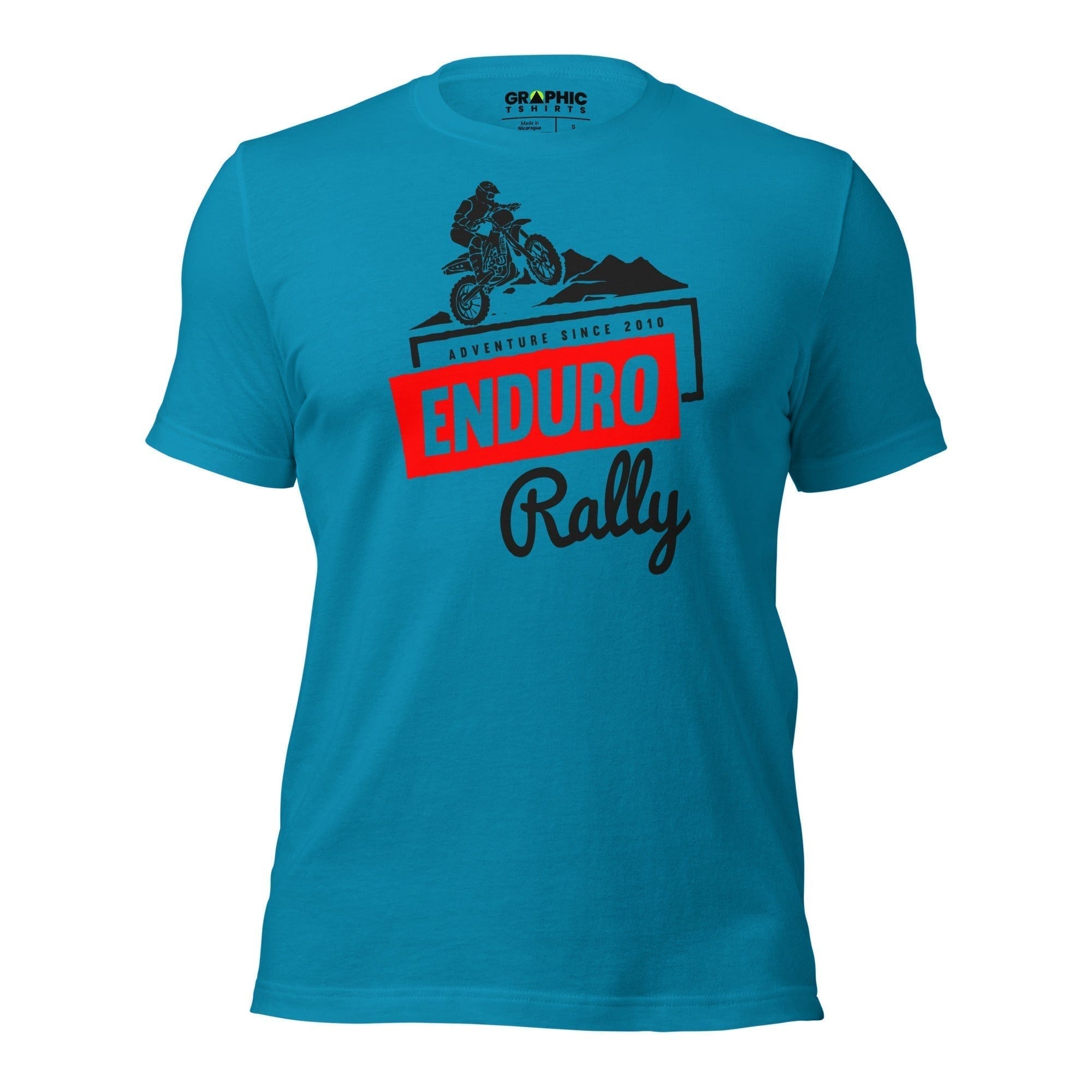 GRAPHIC T-SHIRTS Aqua / S Unisex Staple T-Shirt - Enduro Rally Adventures Since 2010