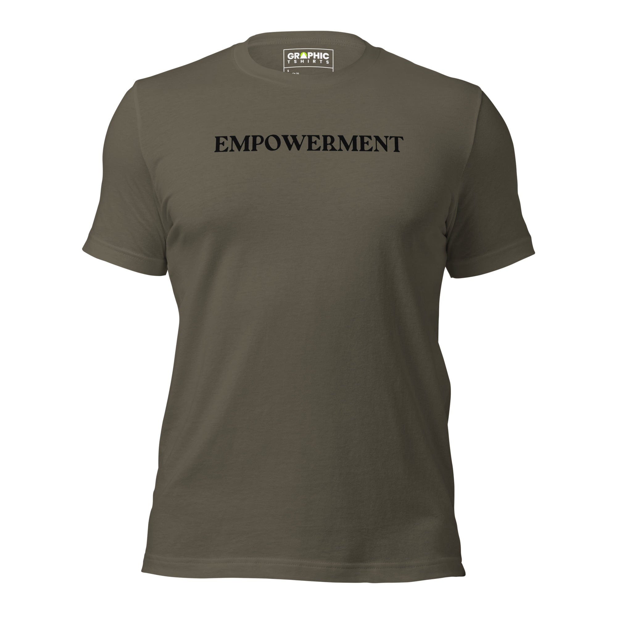 GRAPHIC T-SHIRTS Army / S Unisex Staple T-Shirt - Empowerment