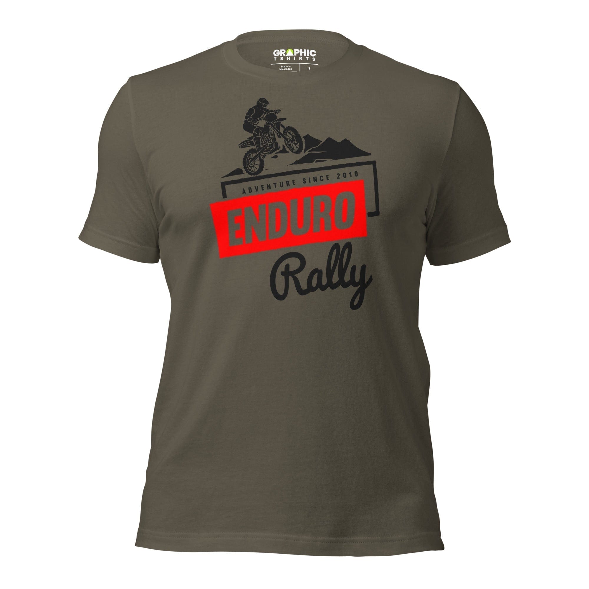 GRAPHIC T-SHIRTS Army / S Unisex Staple T-Shirt - Enduro Rally Adventures Since 2010