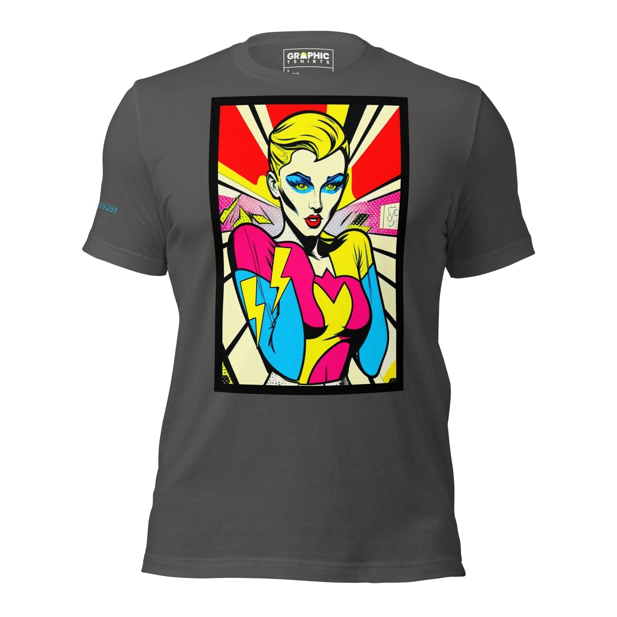 GRAPHIC T-SHIRTS Asphalt / S Unisex Crew Neck T-Shirt - Bionic Blonde