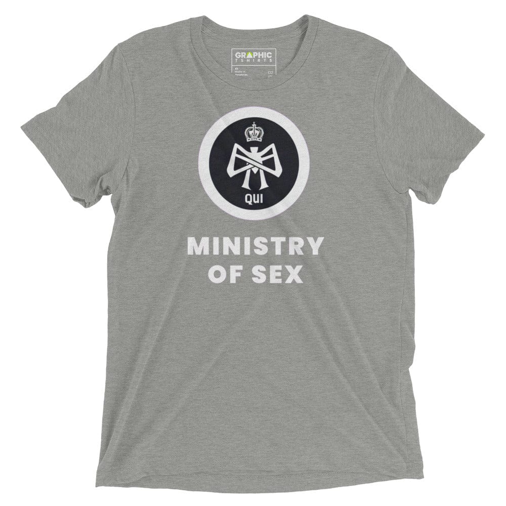 GRAPHIC T-SHIRTS Athletic Grey Triblend / XS Unisex Tri-Blend T-Shirt - Ministry of S*x