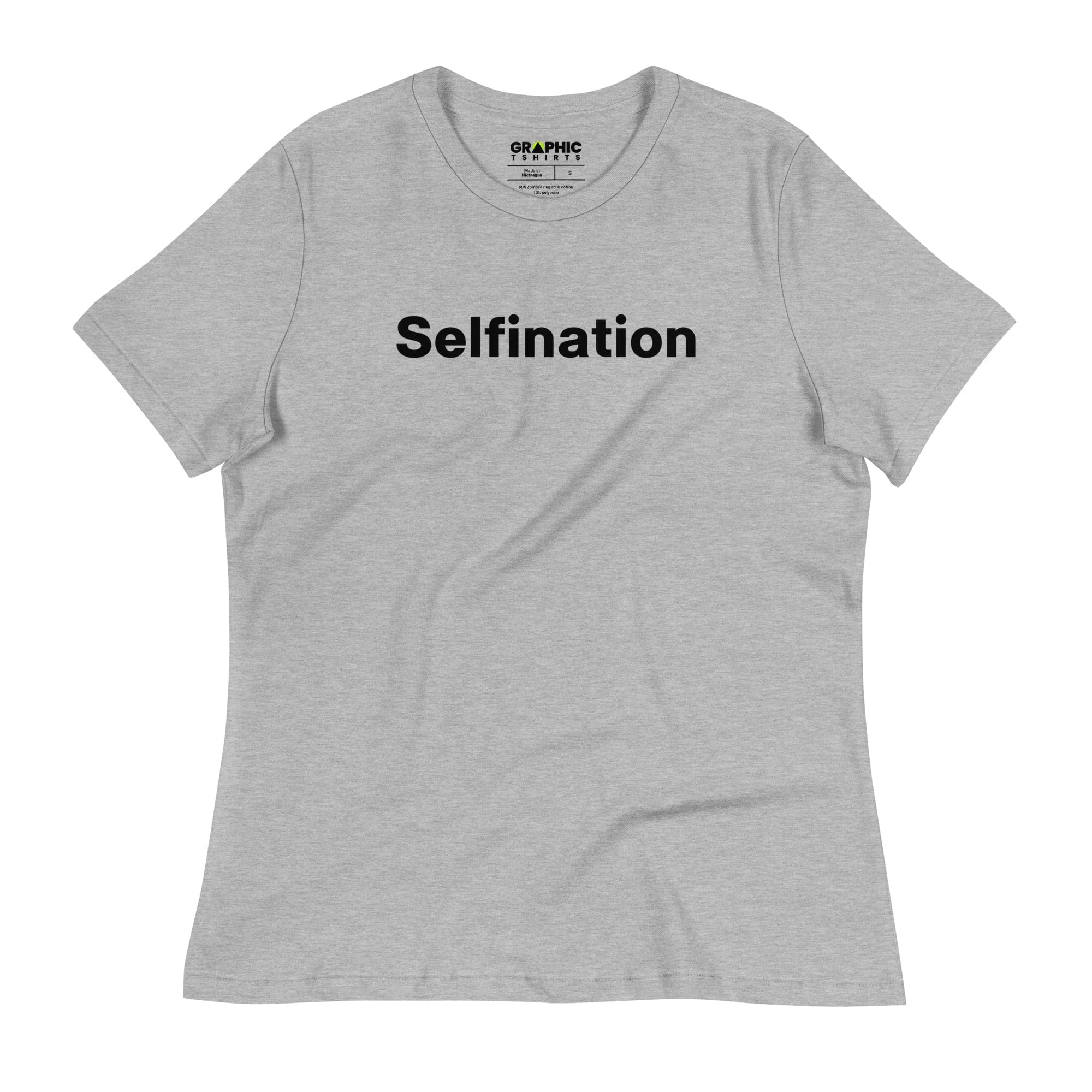 GRAPHIC T-SHIRTS Athletic Heather / S Women's Relaxed T-Shirt - Selfination