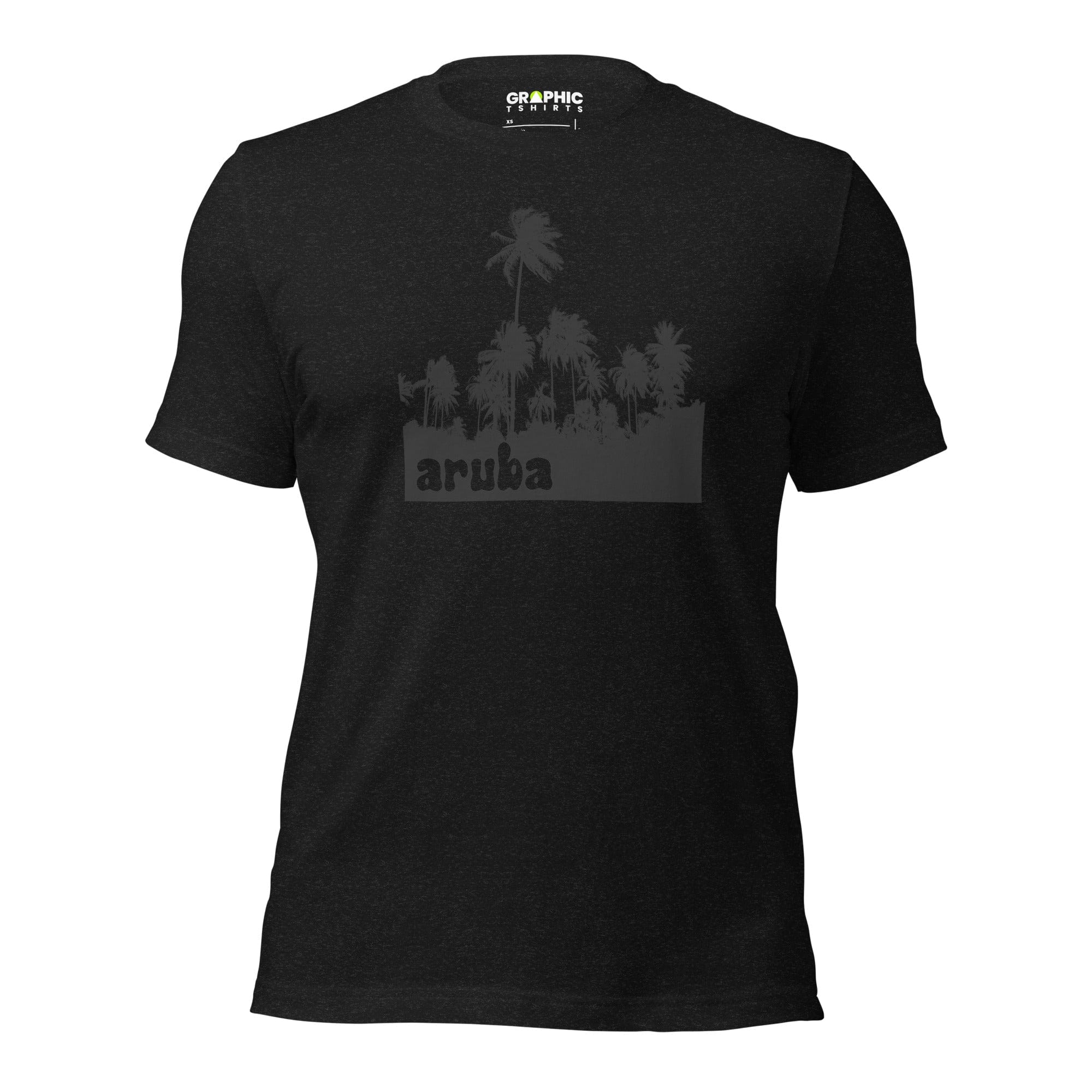 GRAPHIC T-SHIRTS Black Heather / XS Unisex Crew Neck T-Shirt - Aruba