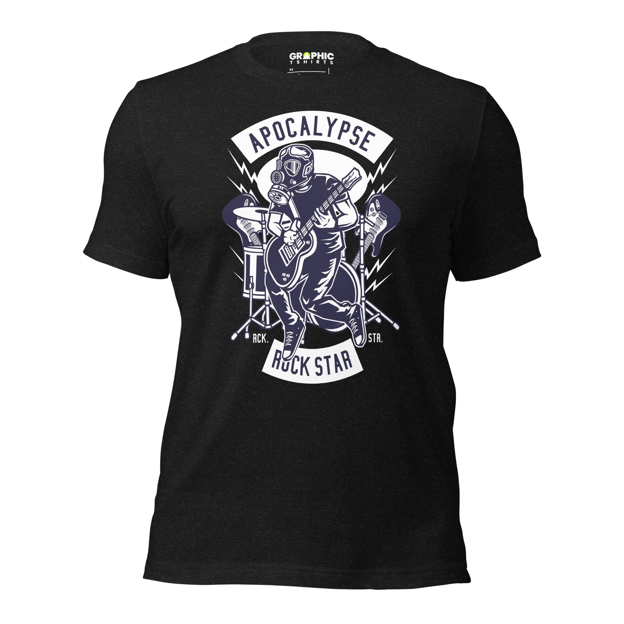 GRAPHIC T-SHIRTS Black Heather / XS Unisex Staple T-Shirt - Apocalypse Rock Star