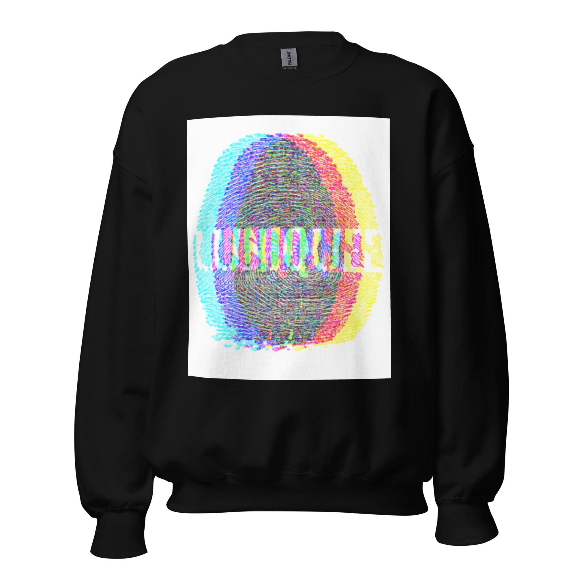 GRAPHIC T-SHIRTS Black / S Unisex Crew Neck Sweatshirt - Unique