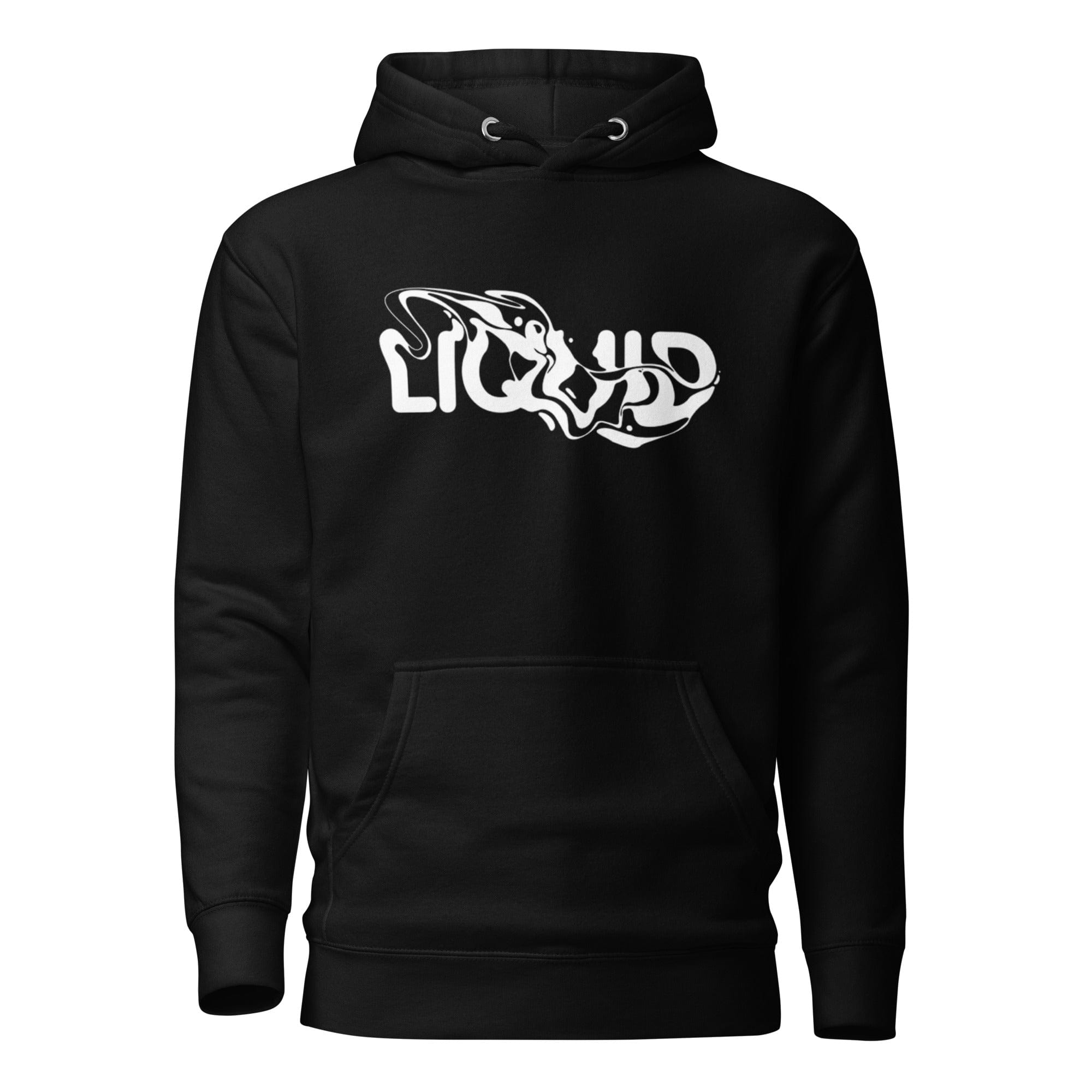 GRAPHIC T-SHIRTS Black / S Unisex Premium Hoodie - Liquid