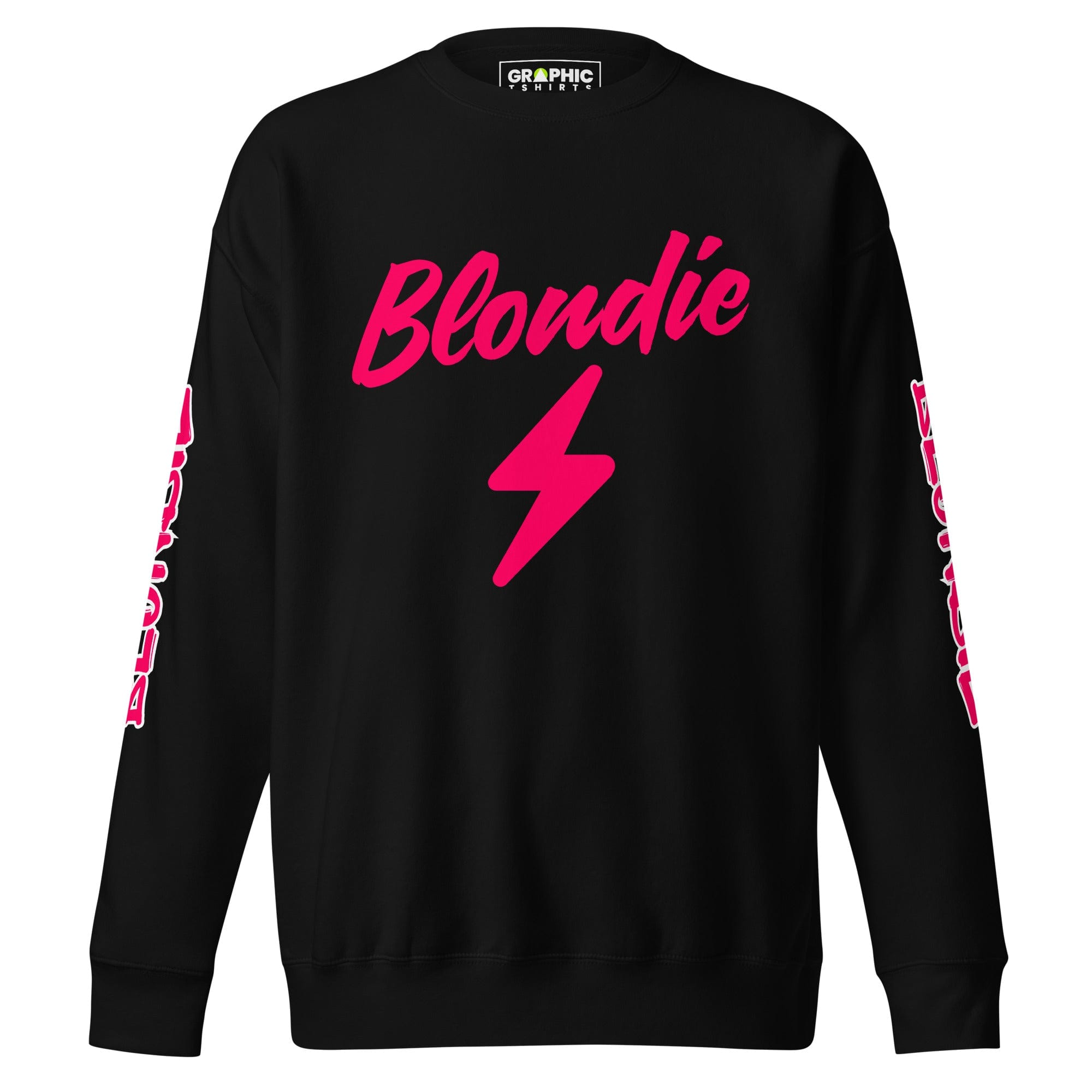 GRAPHIC T-SHIRTS Black / S Unisex Premium Sweatshirt - BLONDIE