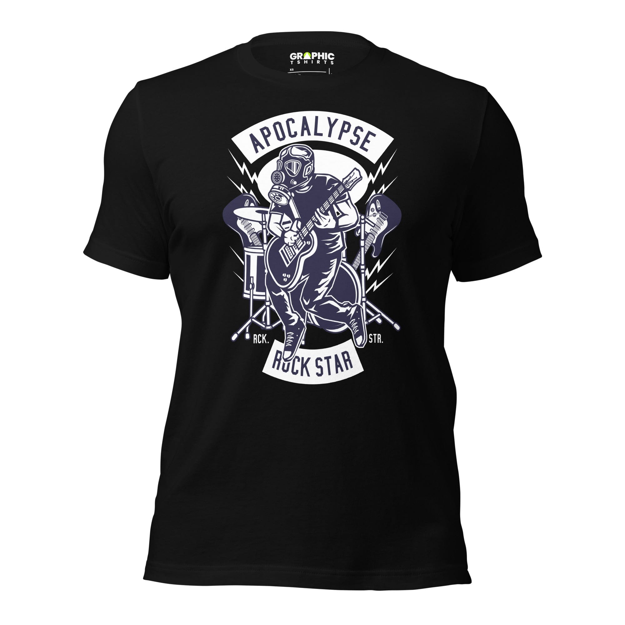 GRAPHIC T-SHIRTS Black / XS Unisex Staple T-Shirt - Apocalypse Rock Star