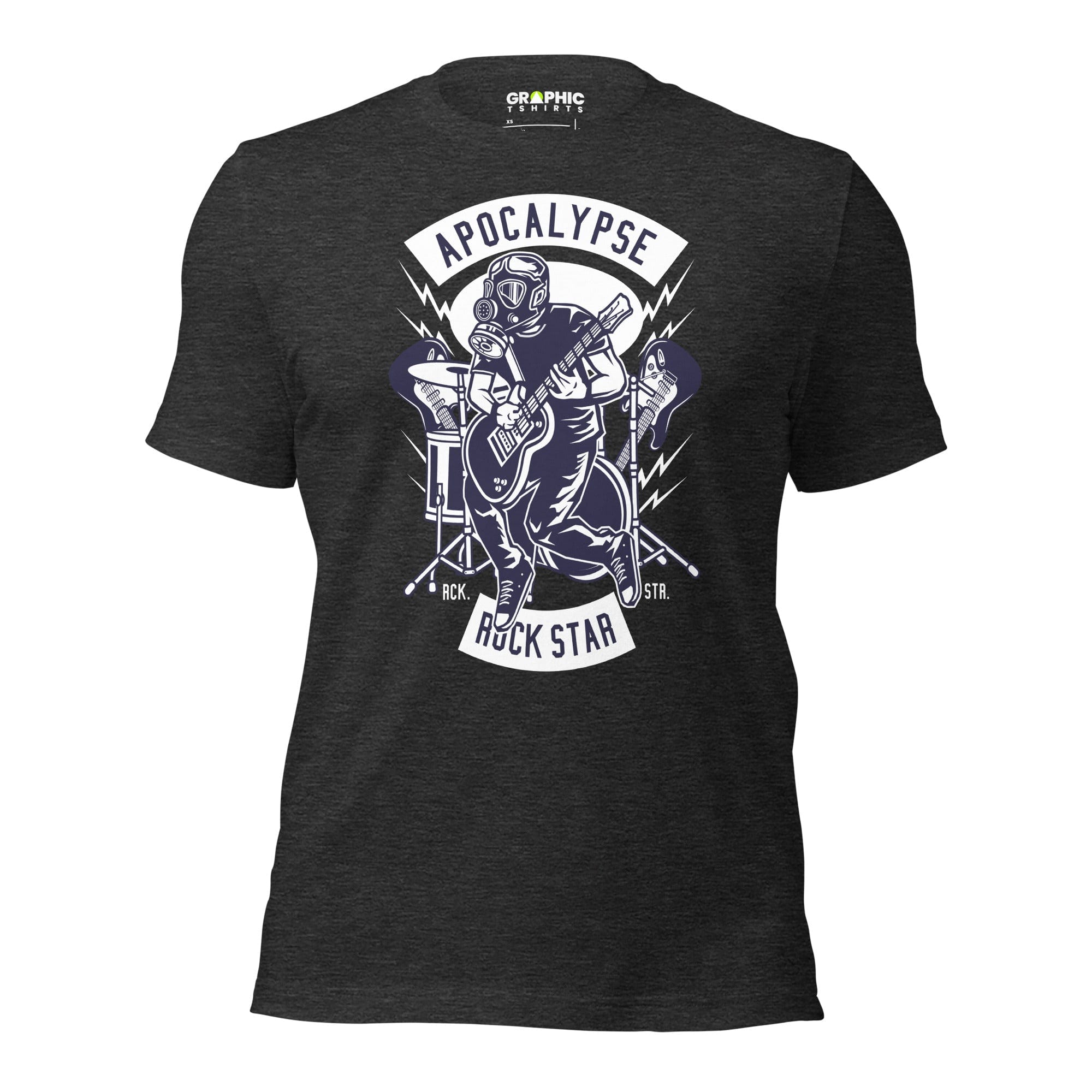 GRAPHIC T-SHIRTS Dark Grey Heather / XS Unisex Staple T-Shirt - Apocalypse Rock Star