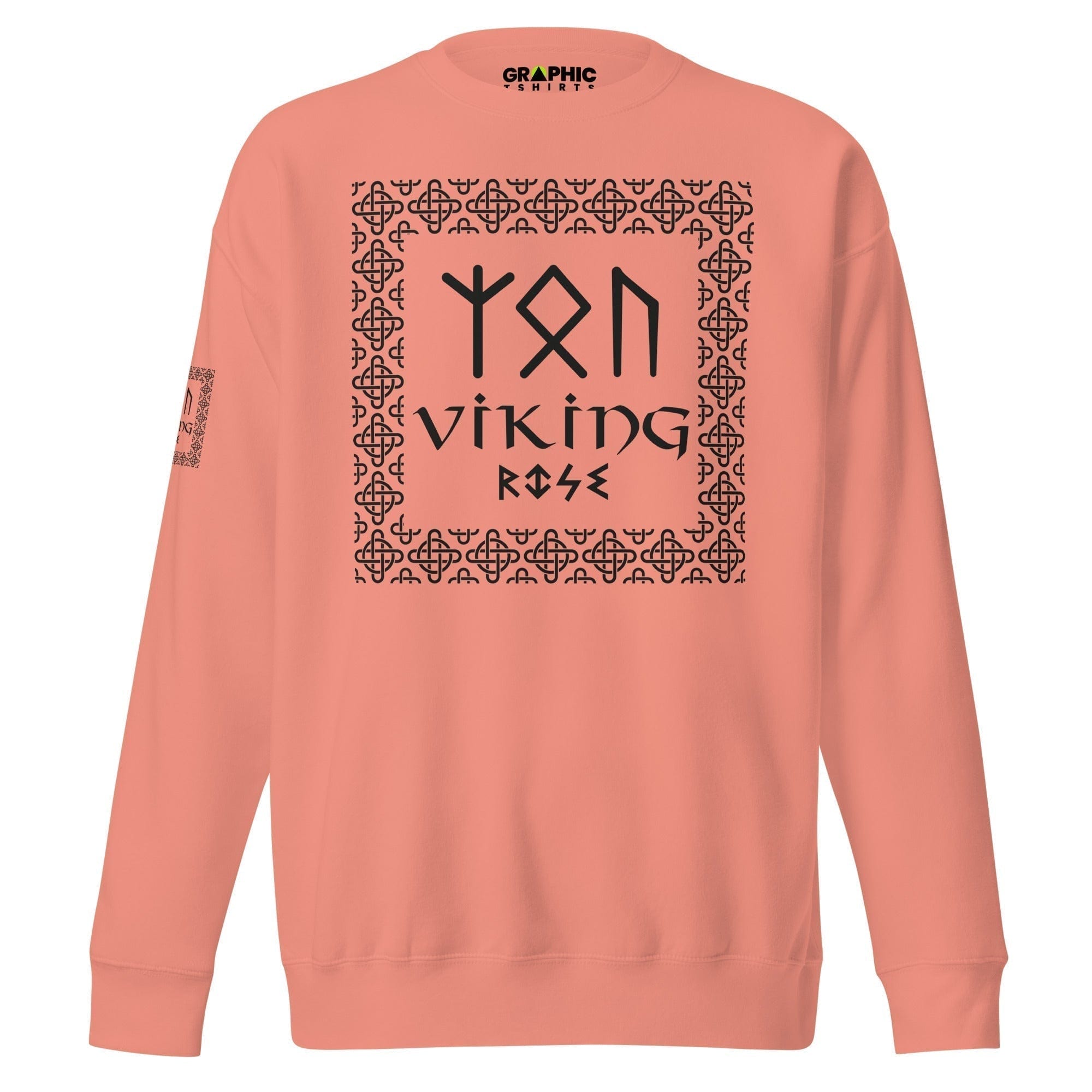 GRAPHIC T-SHIRTS Dusty Rose / S Unisex Premium Sweatshirt - Viking Rise