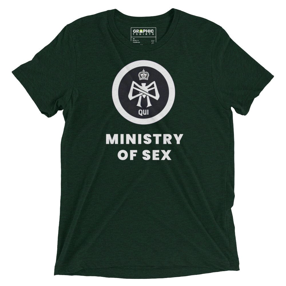 GRAPHIC T-SHIRTS Emerald Triblend / XS Unisex Tri-Blend T-Shirt - Ministry of S*x