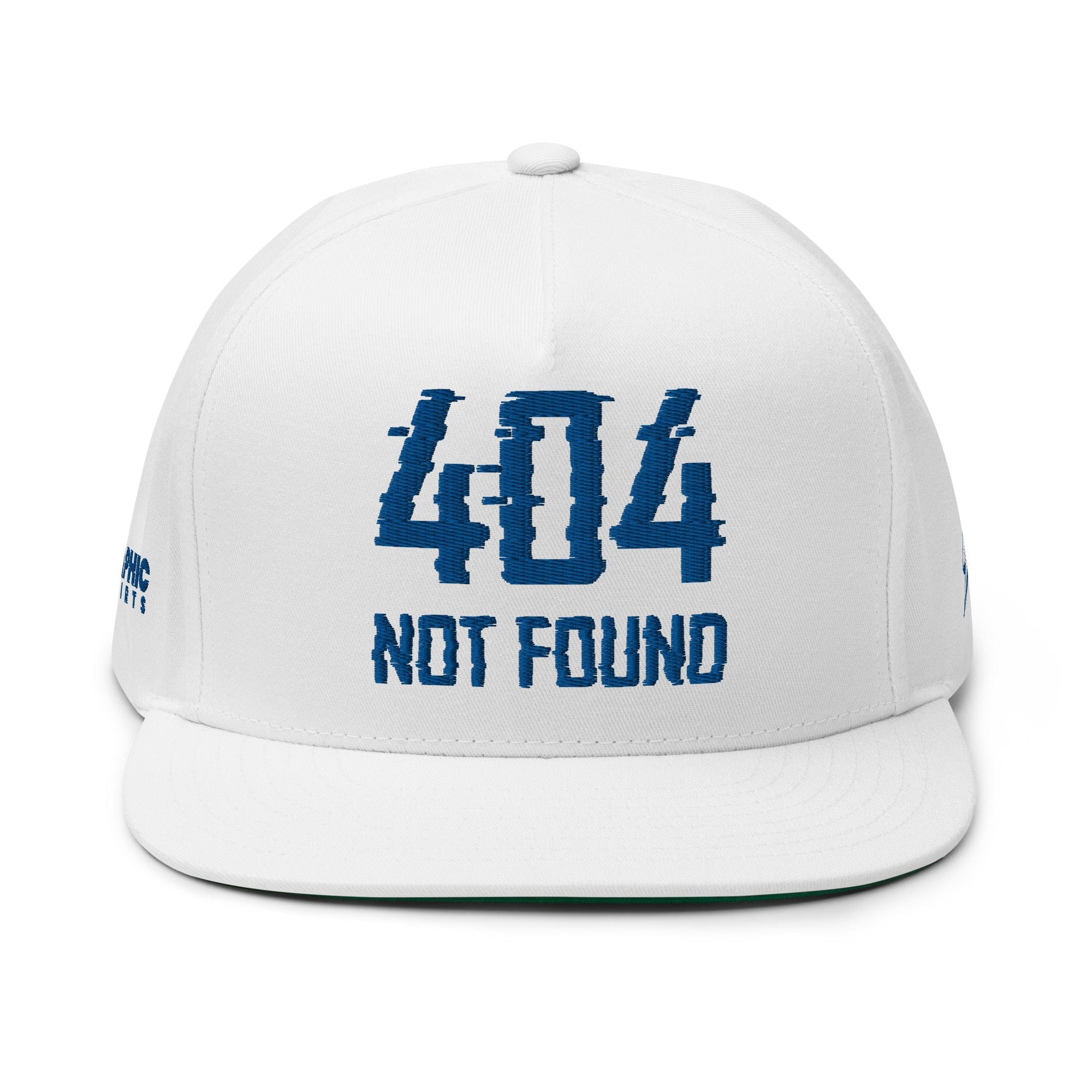 GRAPHIC T-SHIRTS Flat Bill Cap - 404 Not Found