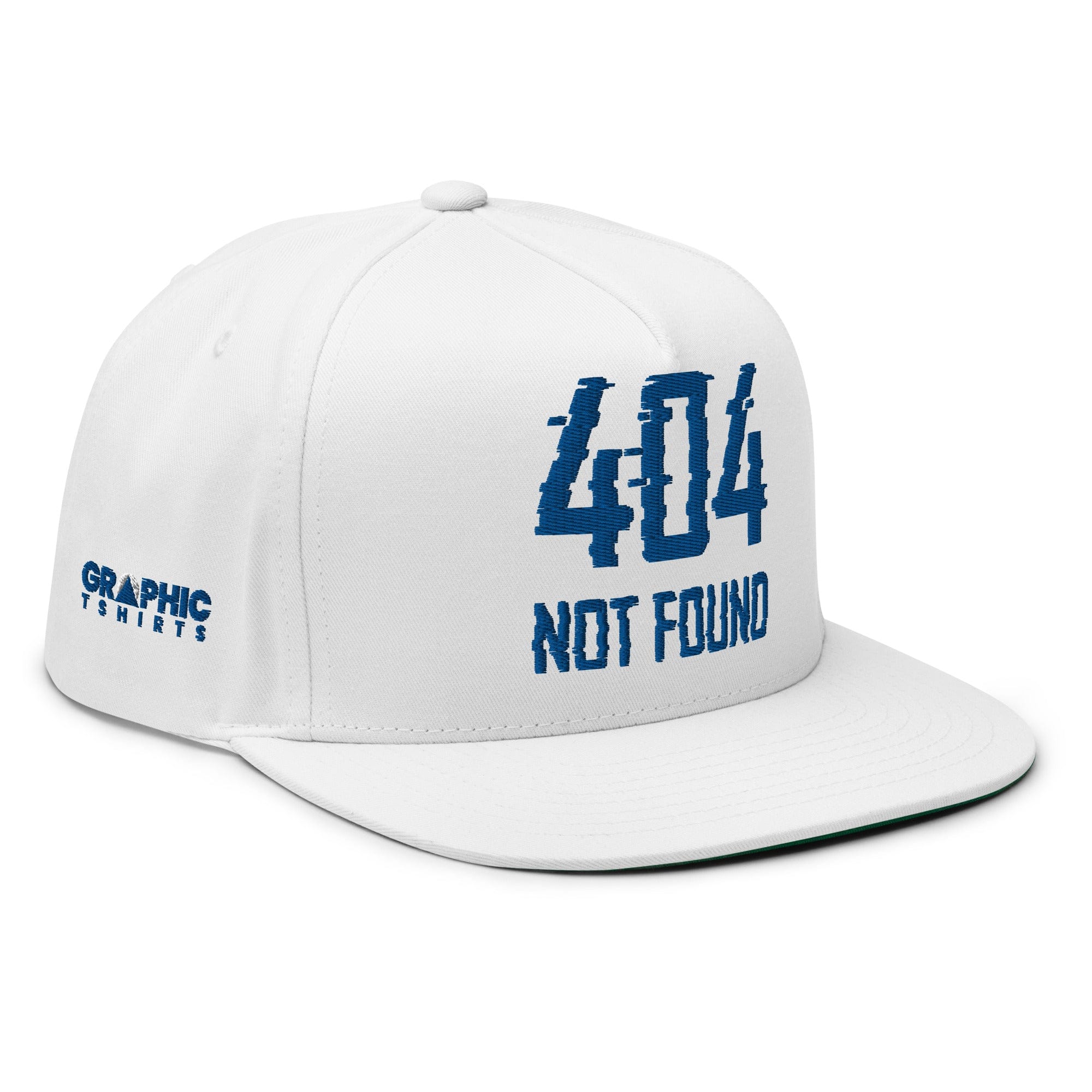 GRAPHIC T-SHIRTS Flat Bill Cap - 404 Not Found