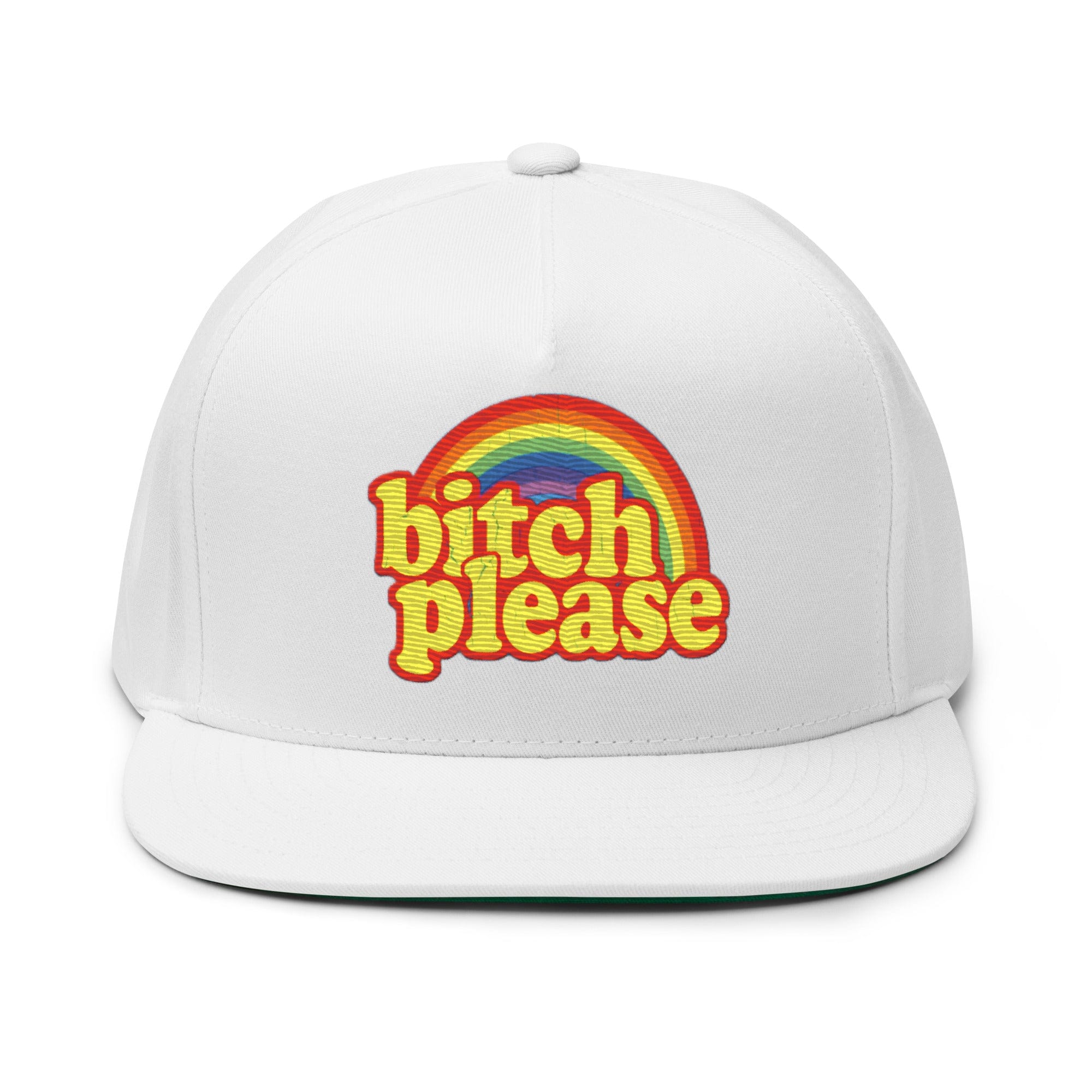 GRAPHIC T-SHIRTS Flat Bill Cap - Bitch Please