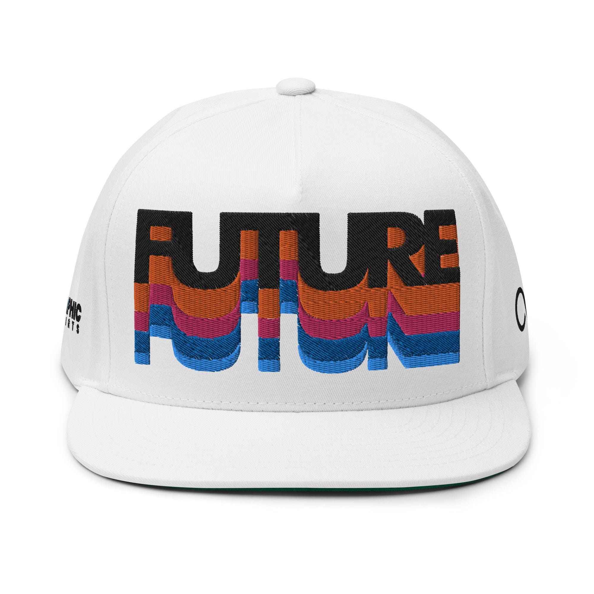 GRAPHIC T-SHIRTS Flat Bill Cap - FUTURE