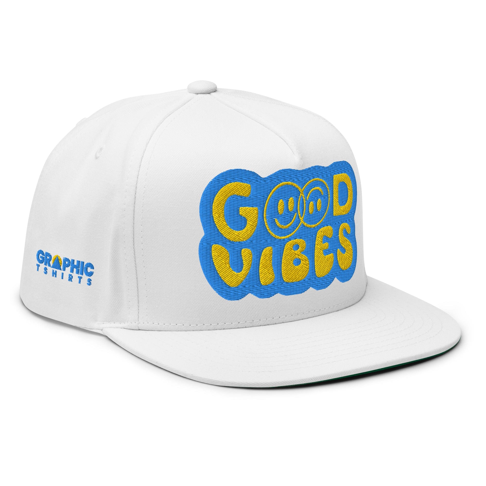 GRAPHIC T-SHIRTS Flat Bill Cap - Good Vibes