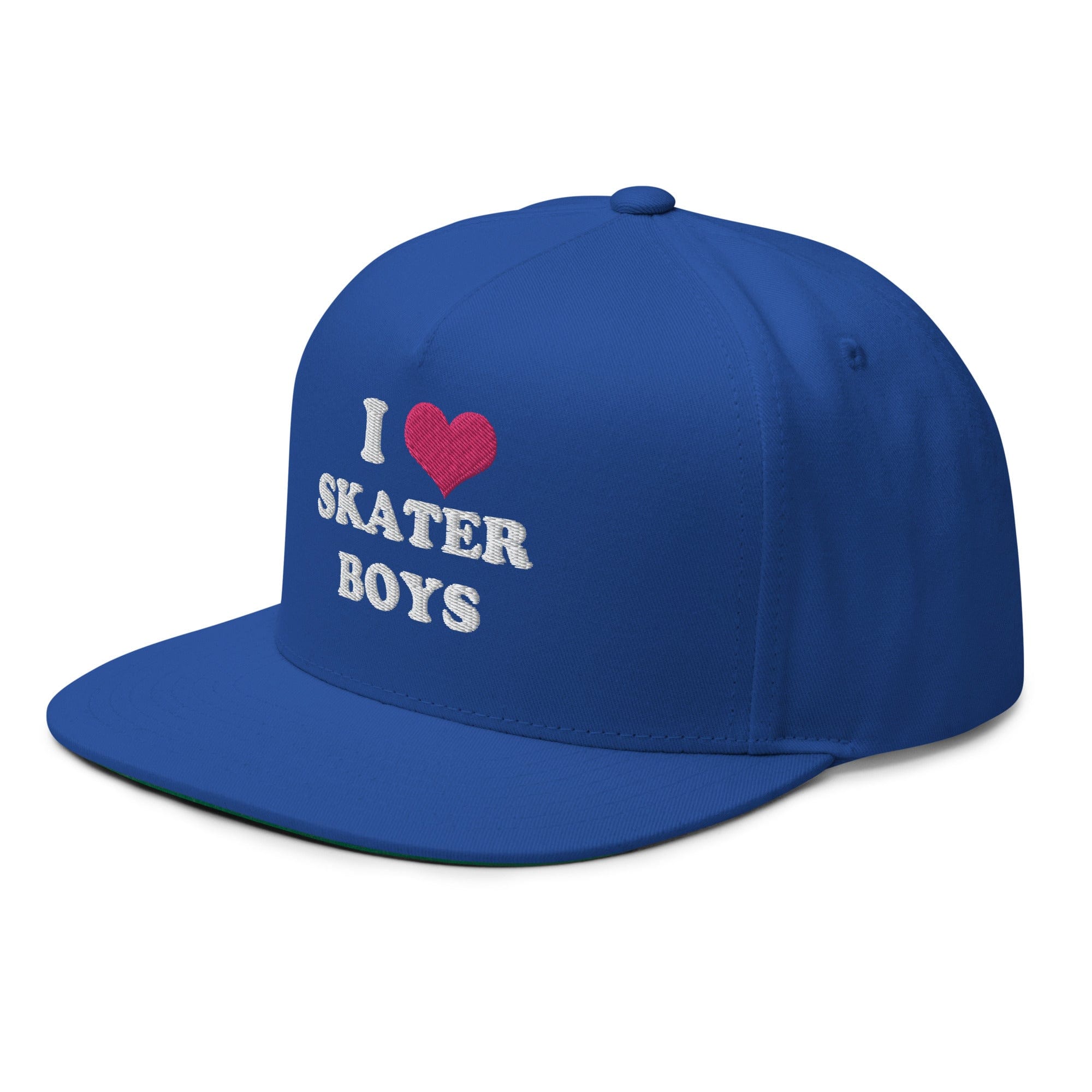 GRAPHIC T-SHIRTS Flat Bill Cap - I Love Skater Boys