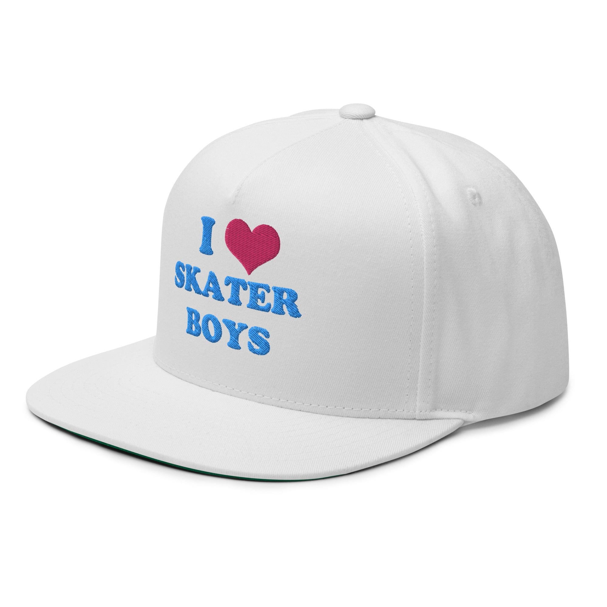 GRAPHIC T-SHIRTS Flat Bill Cap - I Love Skater Boys