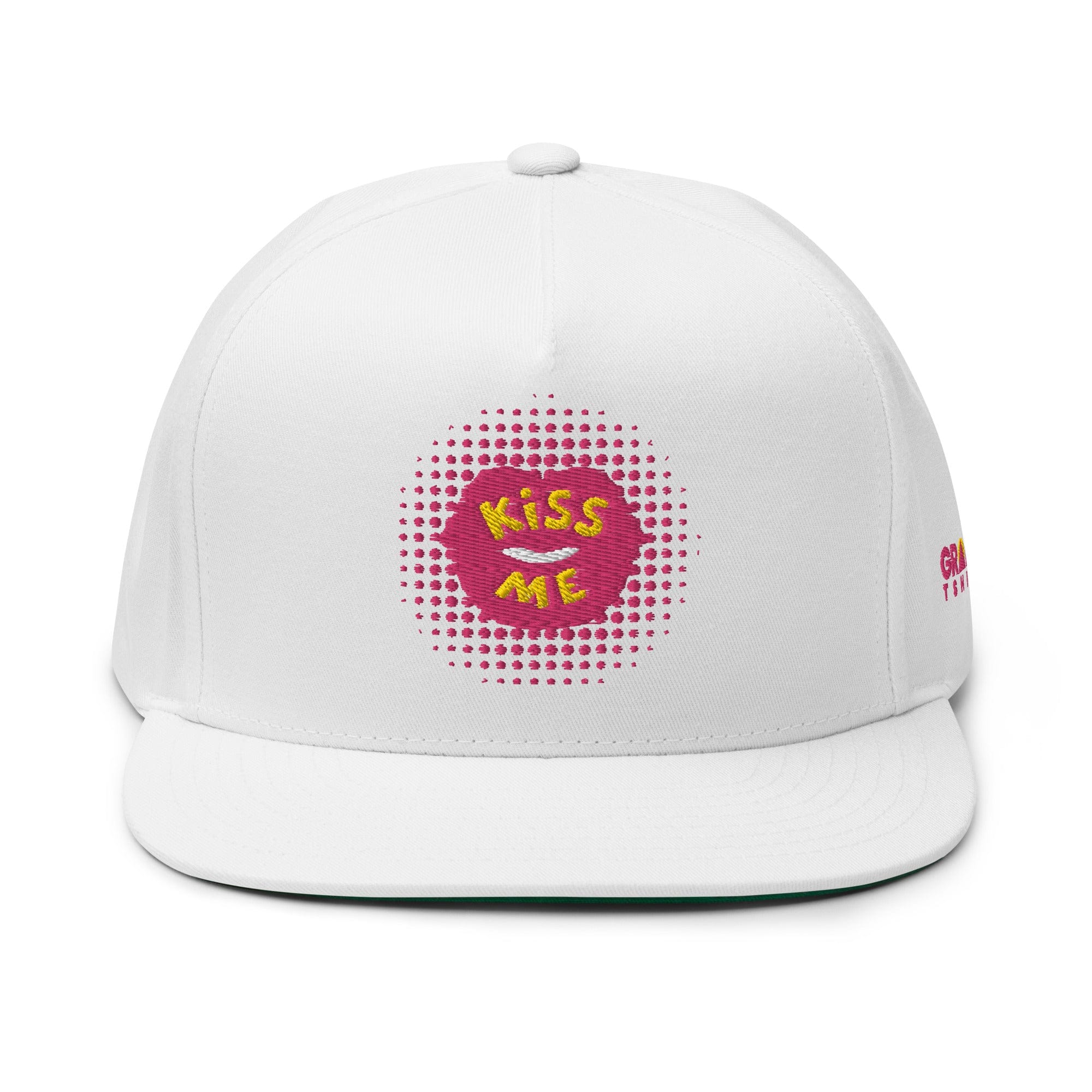 GRAPHIC T-SHIRTS Flat Bill Cap - Kiss Me