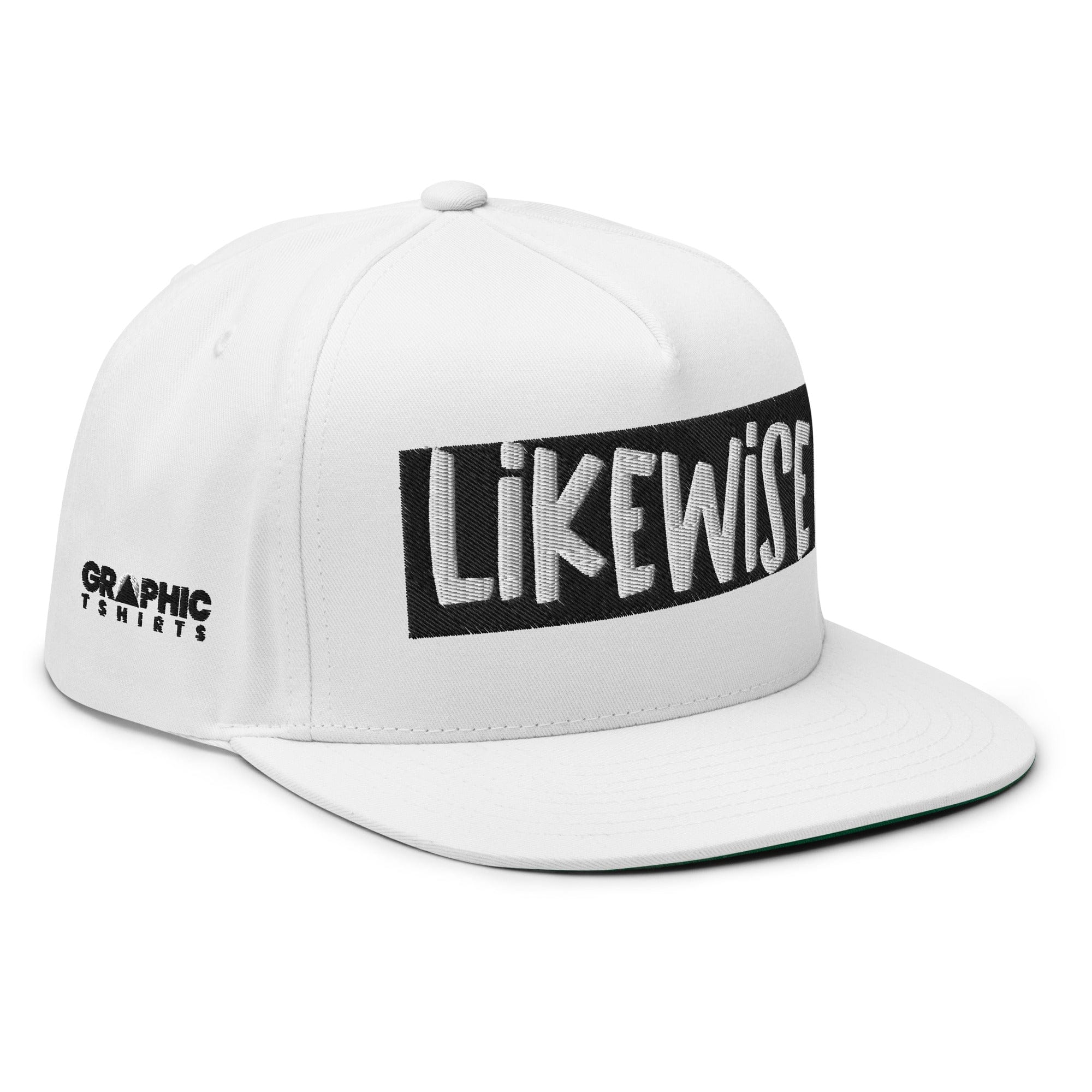 GRAPHIC T-SHIRTS Flat Bill Cap - LIKEWISE