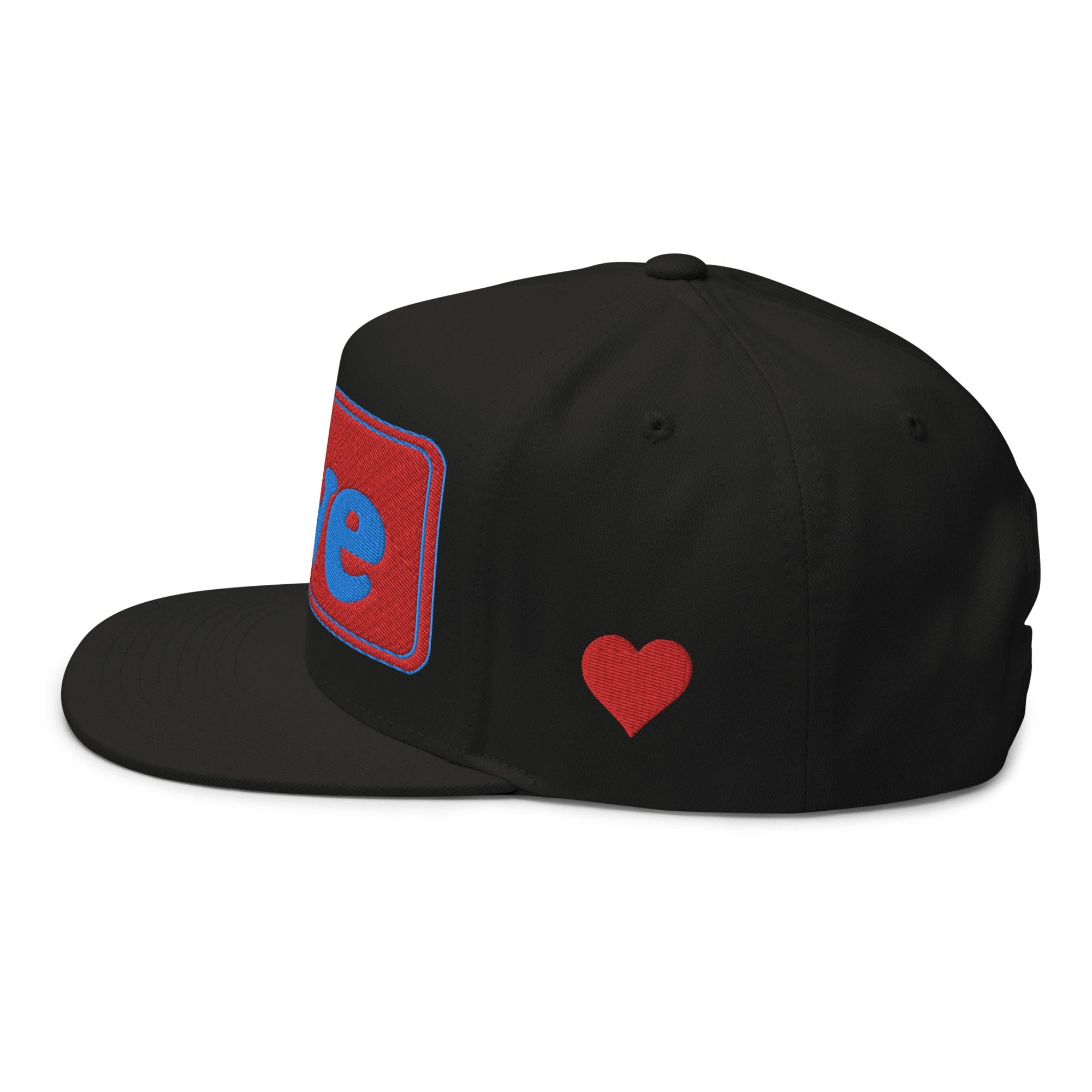 GRAPHIC T-SHIRTS Flat Bill Cap - LOVE