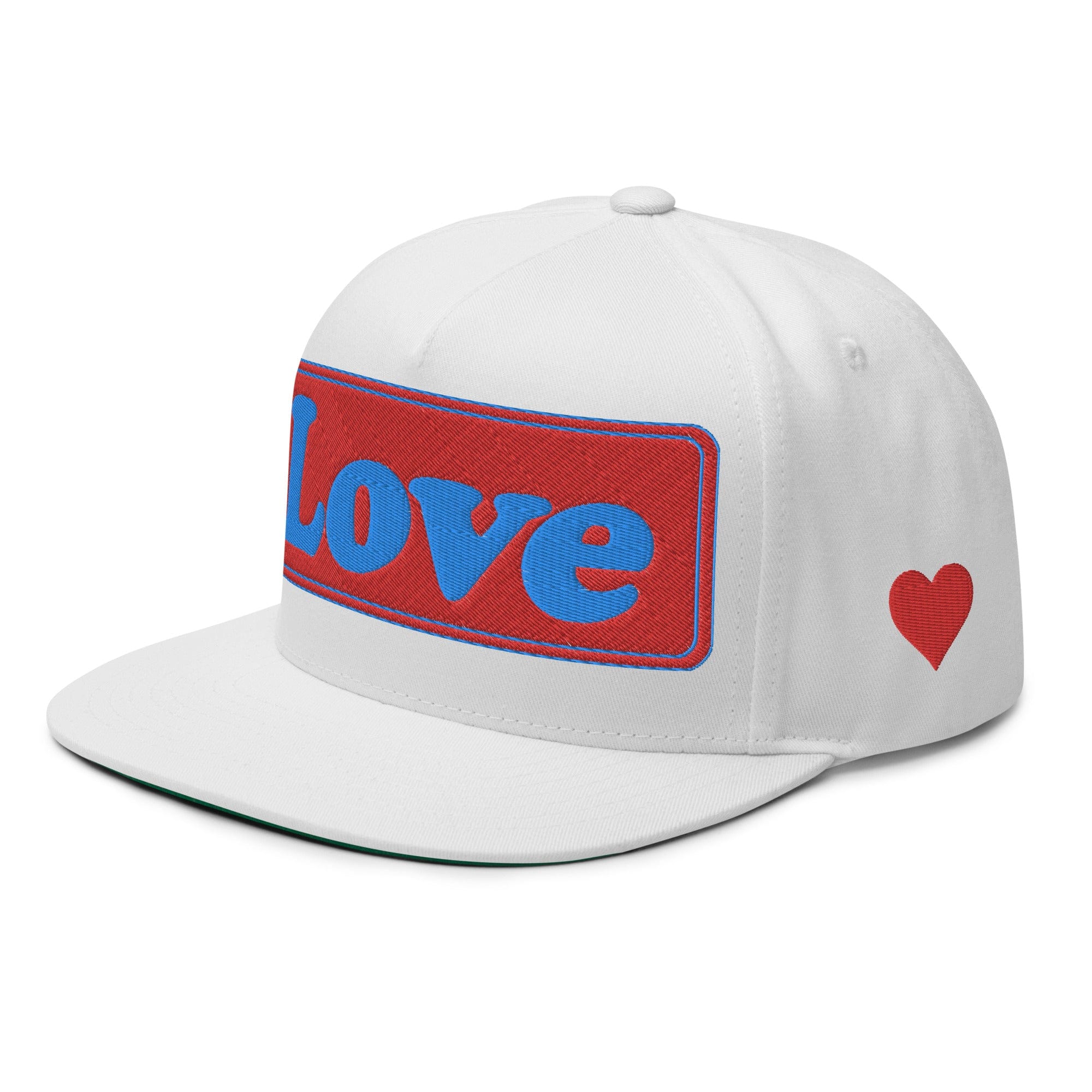 GRAPHIC T-SHIRTS Flat Bill Cap - LOVE