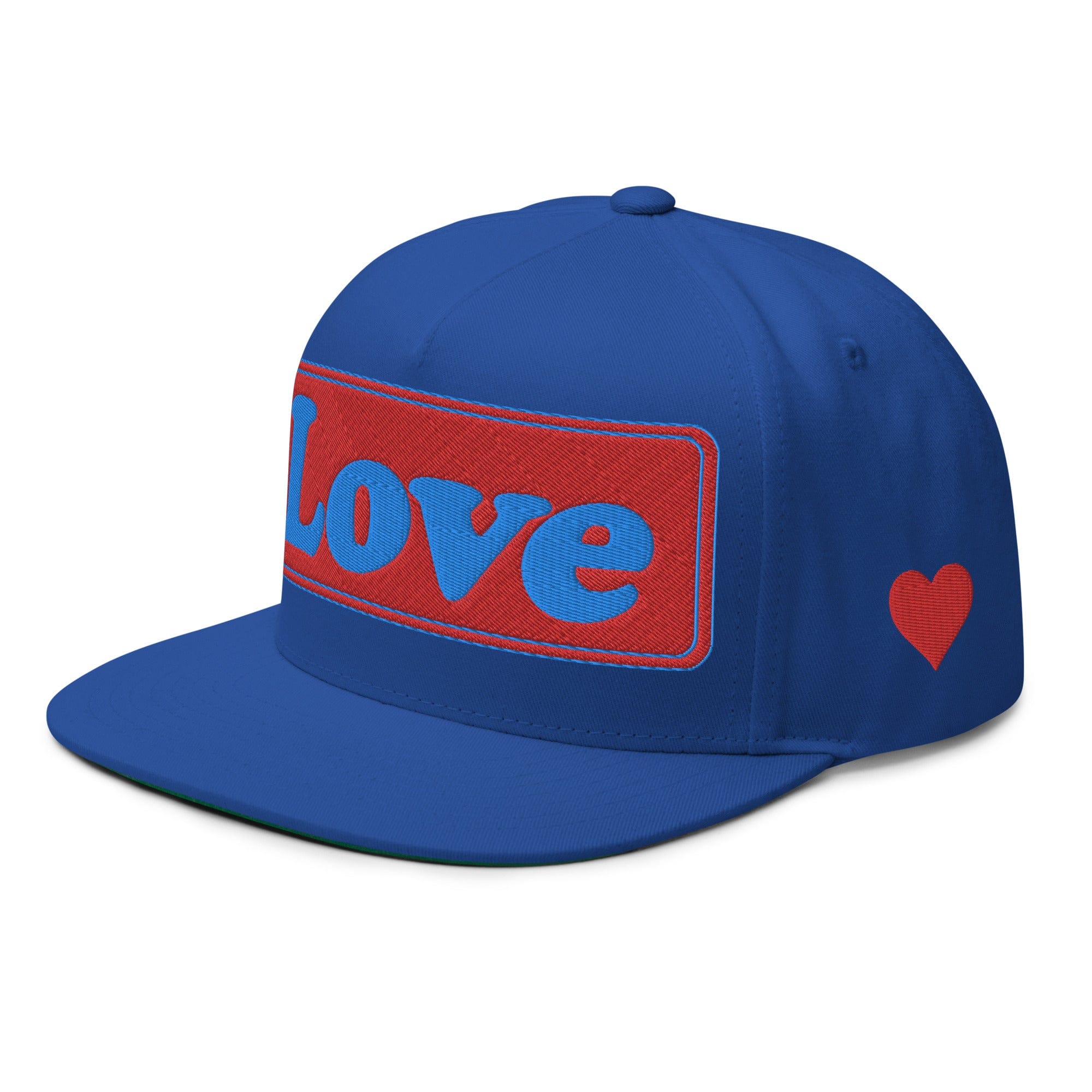 GRAPHIC T-SHIRTS Flat Bill Cap - LOVE