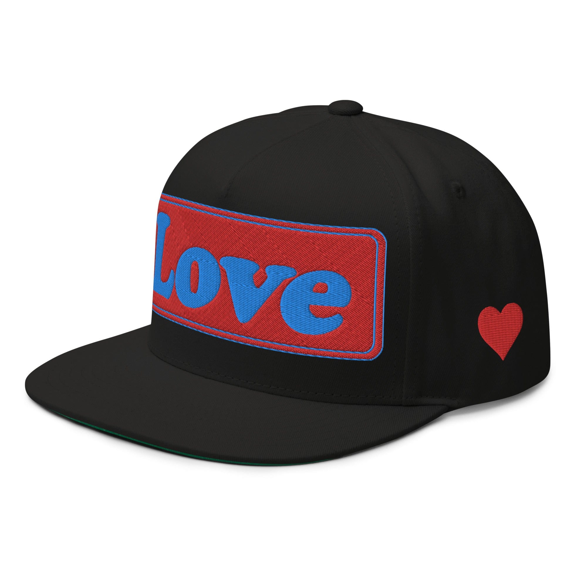 GRAPHIC T-SHIRTS Flat Bill Cap - LOVE