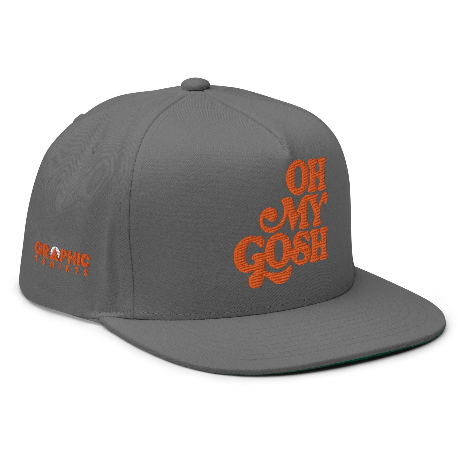 GRAPHIC T-SHIRTS Flat Bill Cap - Oh My Gosh