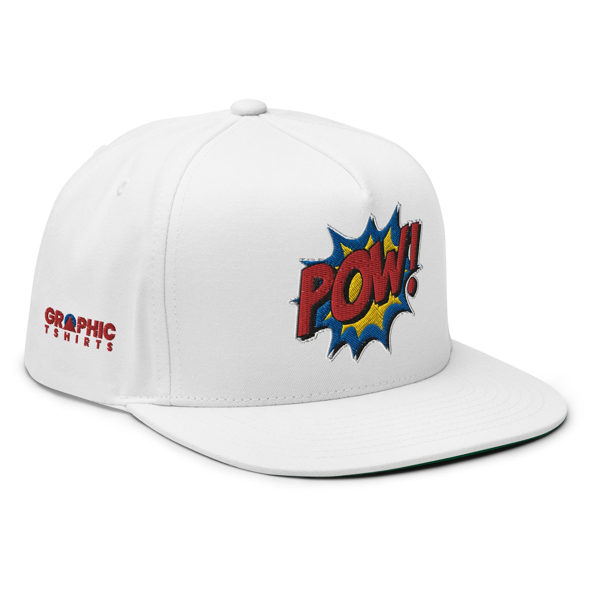 GRAPHIC T-SHIRTS Flat Bill Cap - POW!