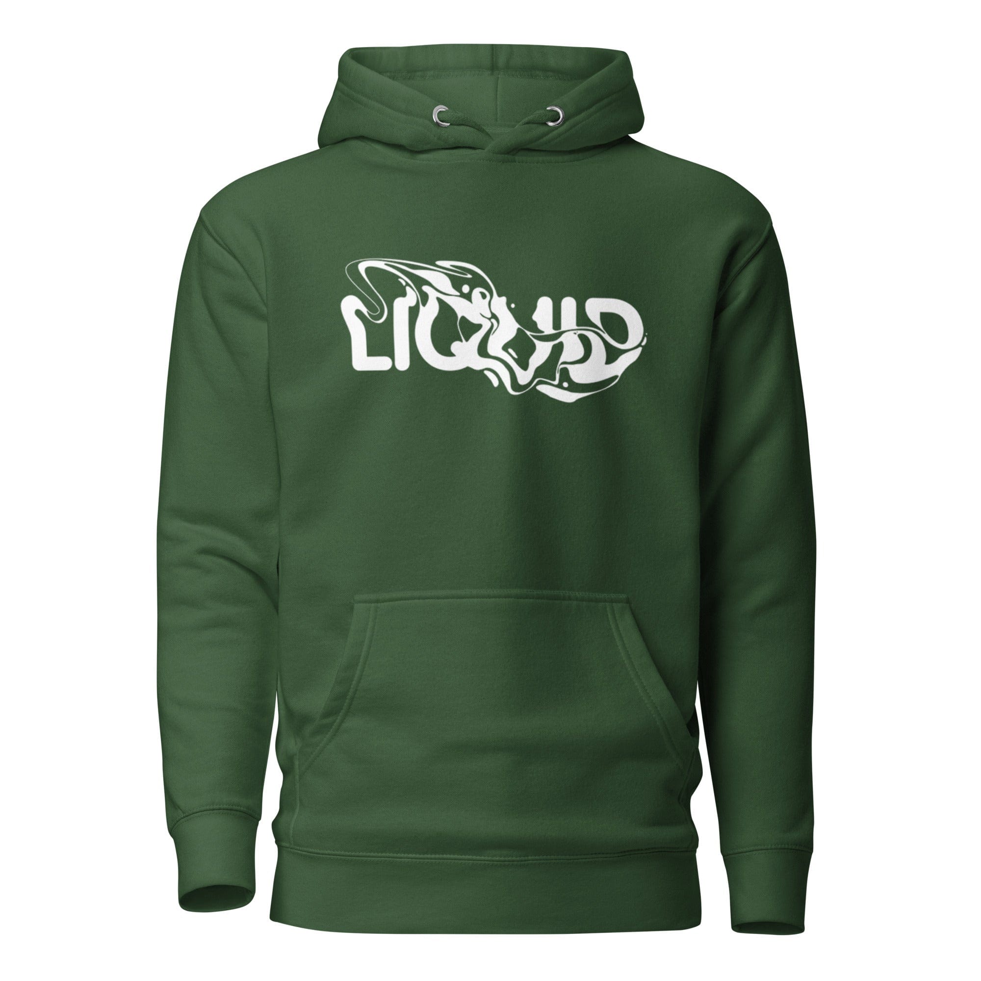 GRAPHIC T-SHIRTS Forest Green / S Unisex Premium Hoodie - Liquid