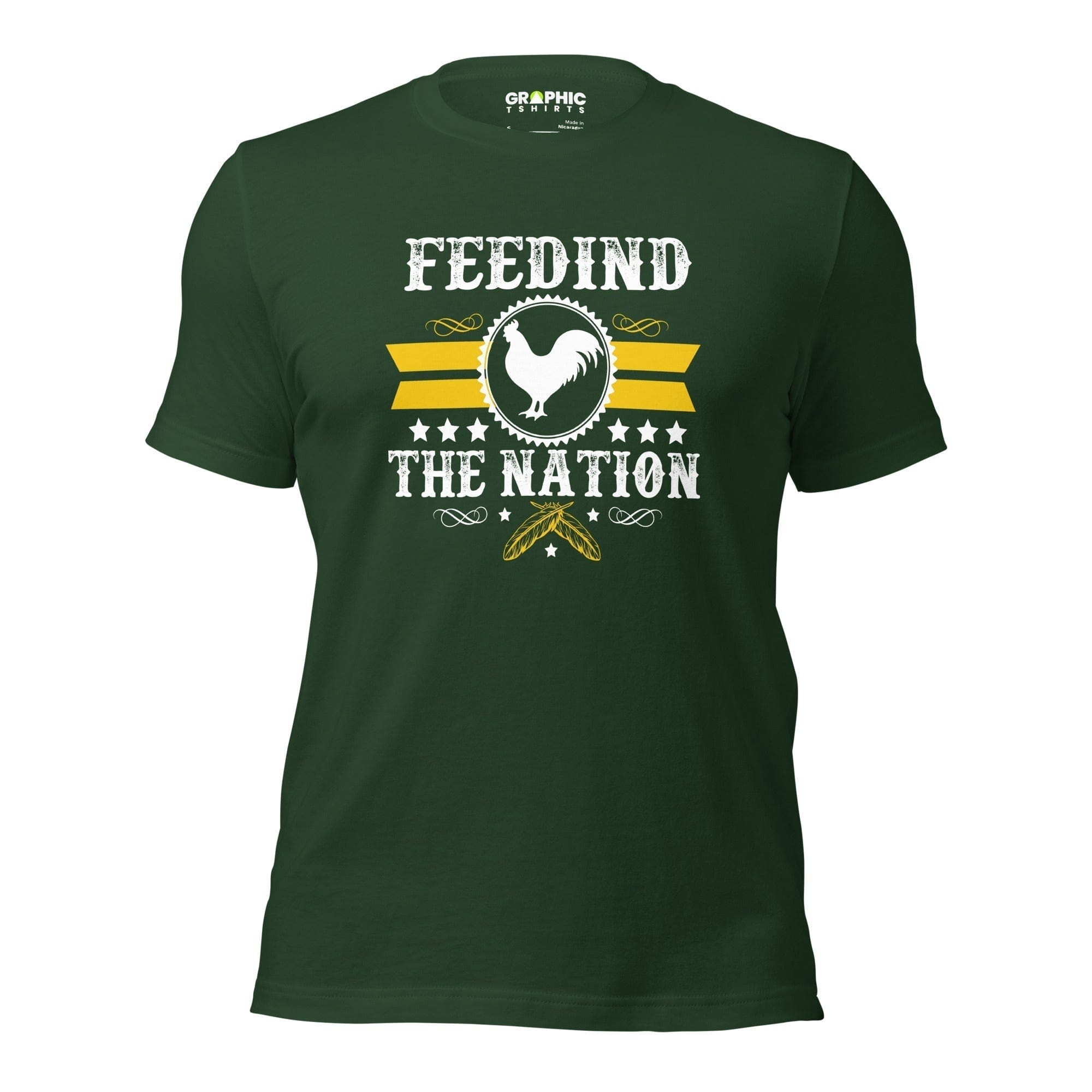 GRAPHIC T-SHIRTS Forest / S Unisex Staple T-Shirt - Feedind The Nation