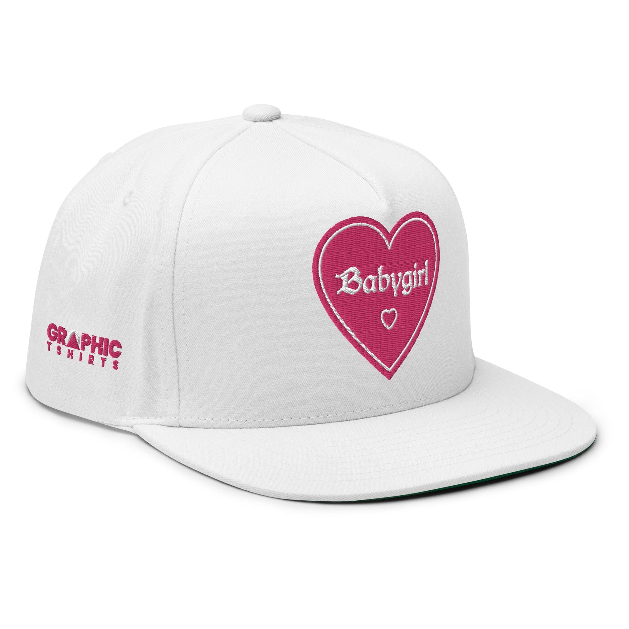 GRAPHIC T-SHIRTS Hat Flat Bill Cap - Babygirl