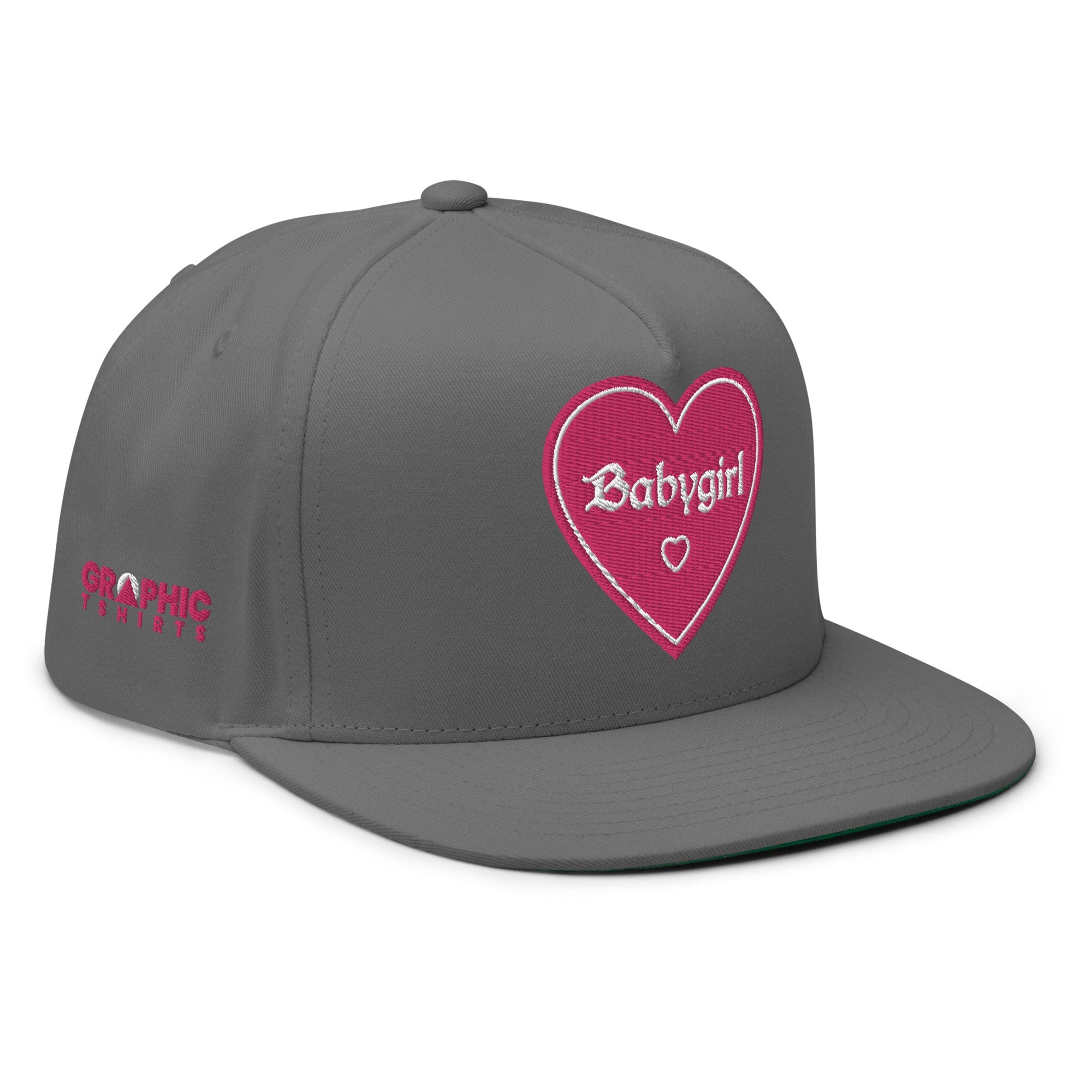 GRAPHIC T-SHIRTS Hat Flat Bill Cap - Babygirl