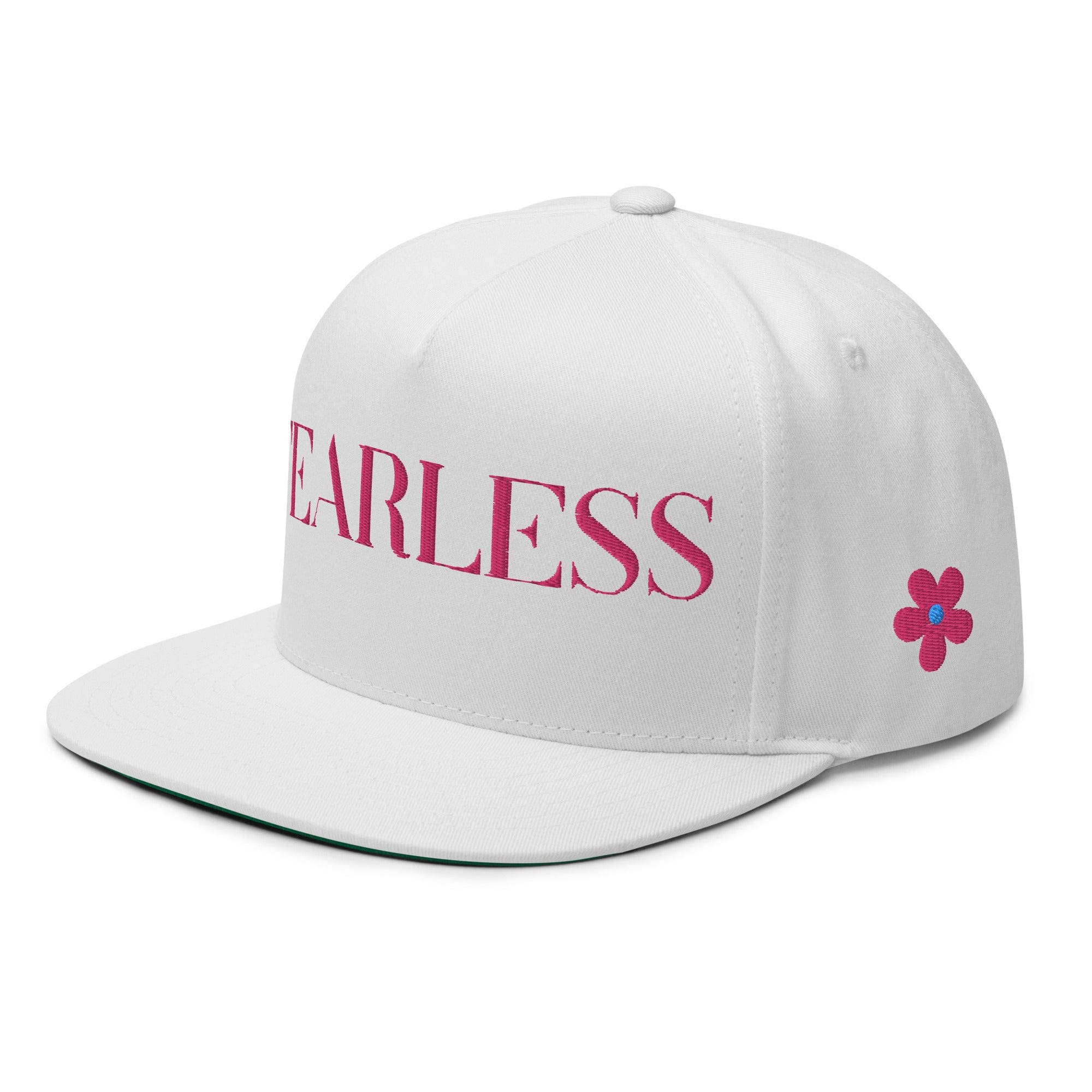 GRAPHIC T-SHIRTS Hat Flat Bill Cap - FEARLESS