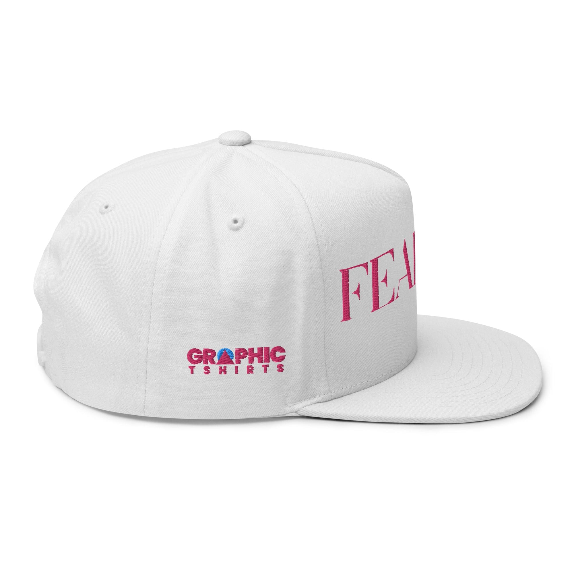 GRAPHIC T-SHIRTS Hat Flat Bill Cap - FEARLESS