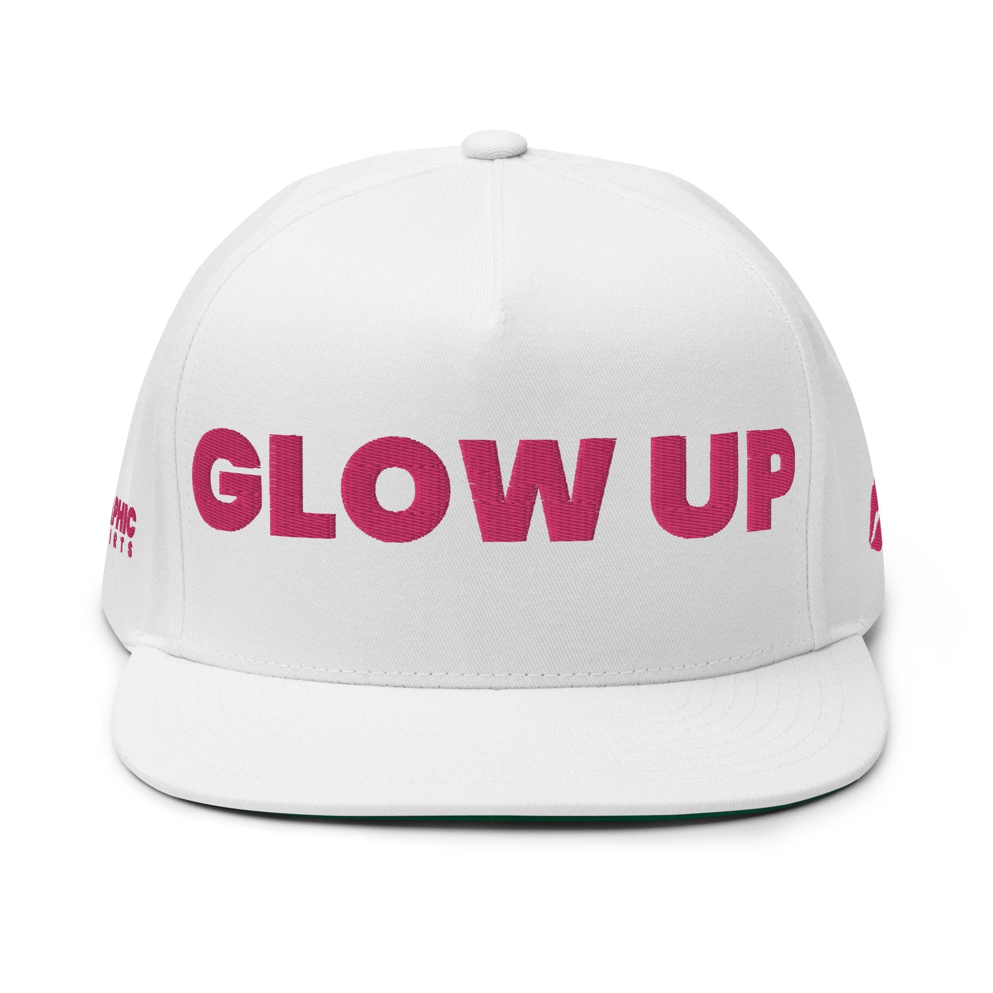 GRAPHIC T-SHIRTS Hat Flat Bill Cap - GLOW UP