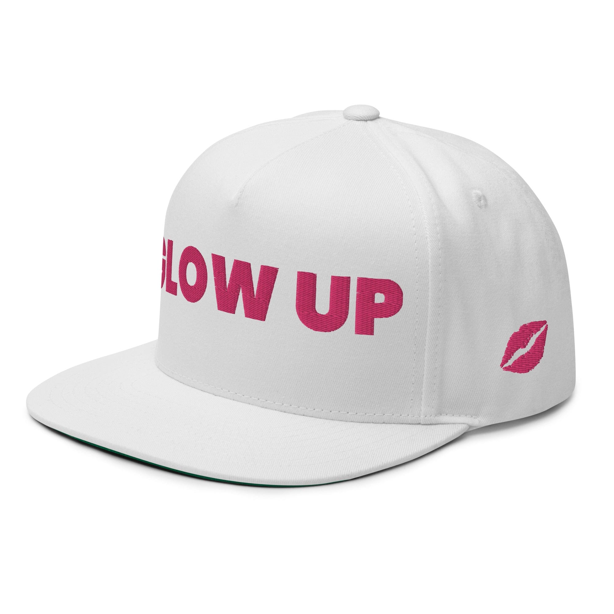 GRAPHIC T-SHIRTS Hat Flat Bill Cap - GLOW UP