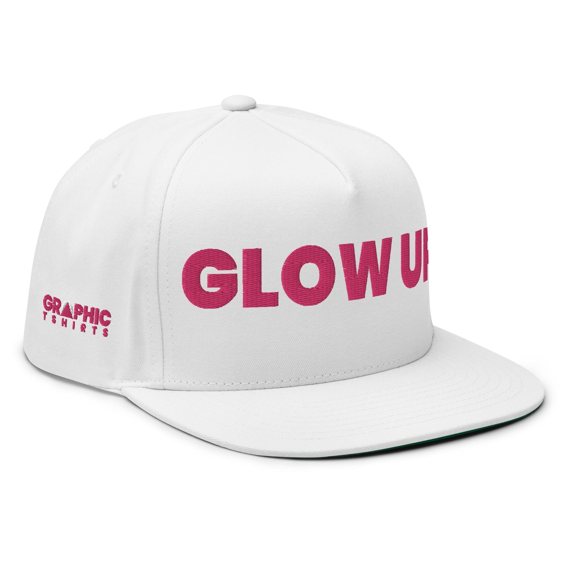 GRAPHIC T-SHIRTS Hat Flat Bill Cap - GLOW UP