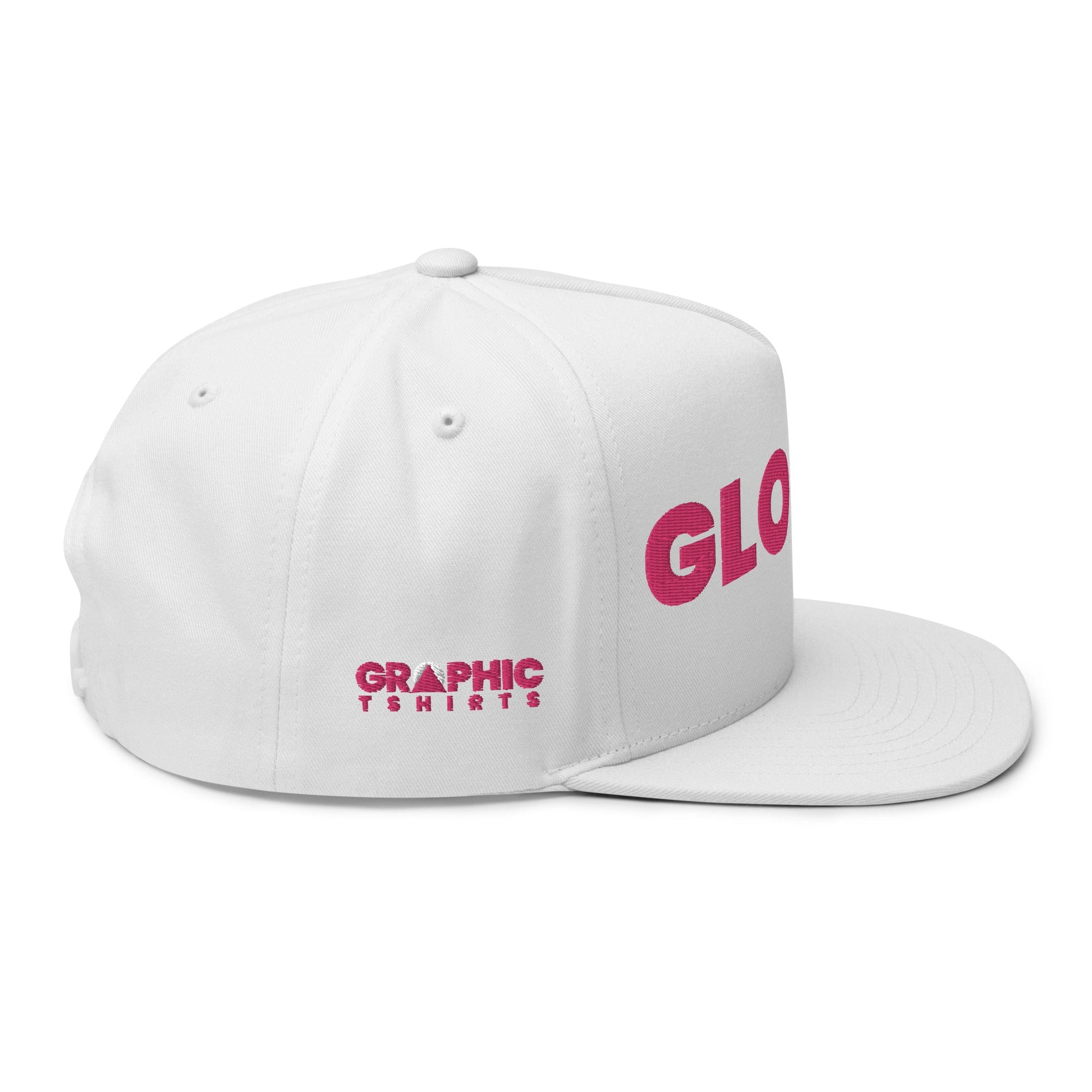 GRAPHIC T-SHIRTS Hat Flat Bill Cap - GLOW UP